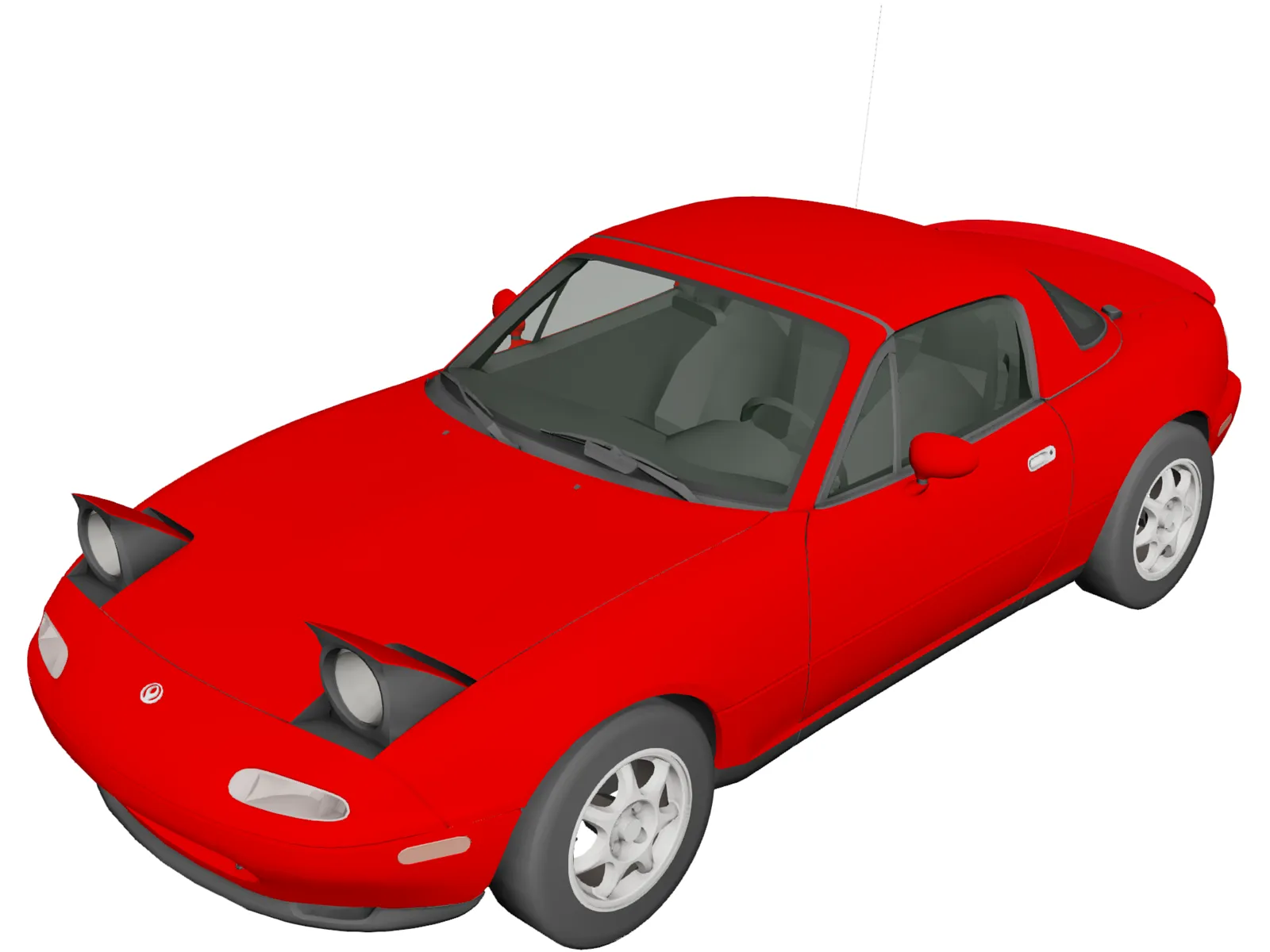 Mazda Miata (1994) 3D Model main preview