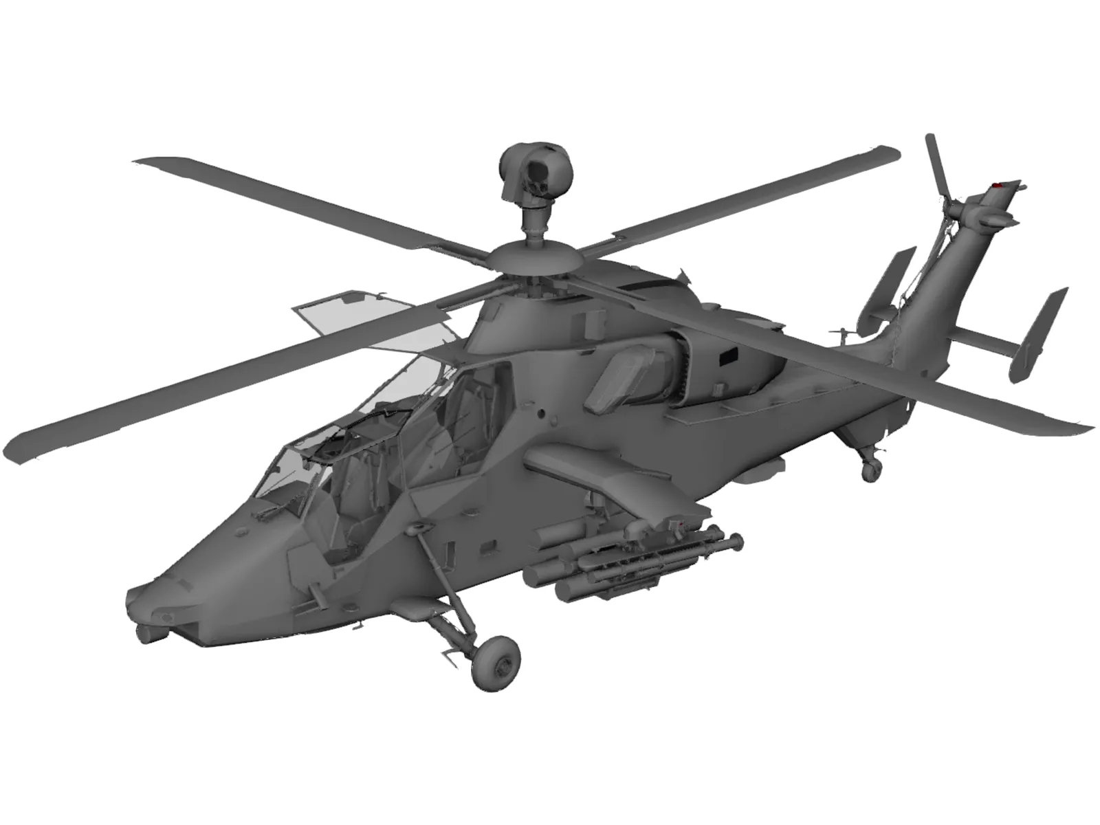 Eurocopter EC-665 Tiger 3D Model main preview