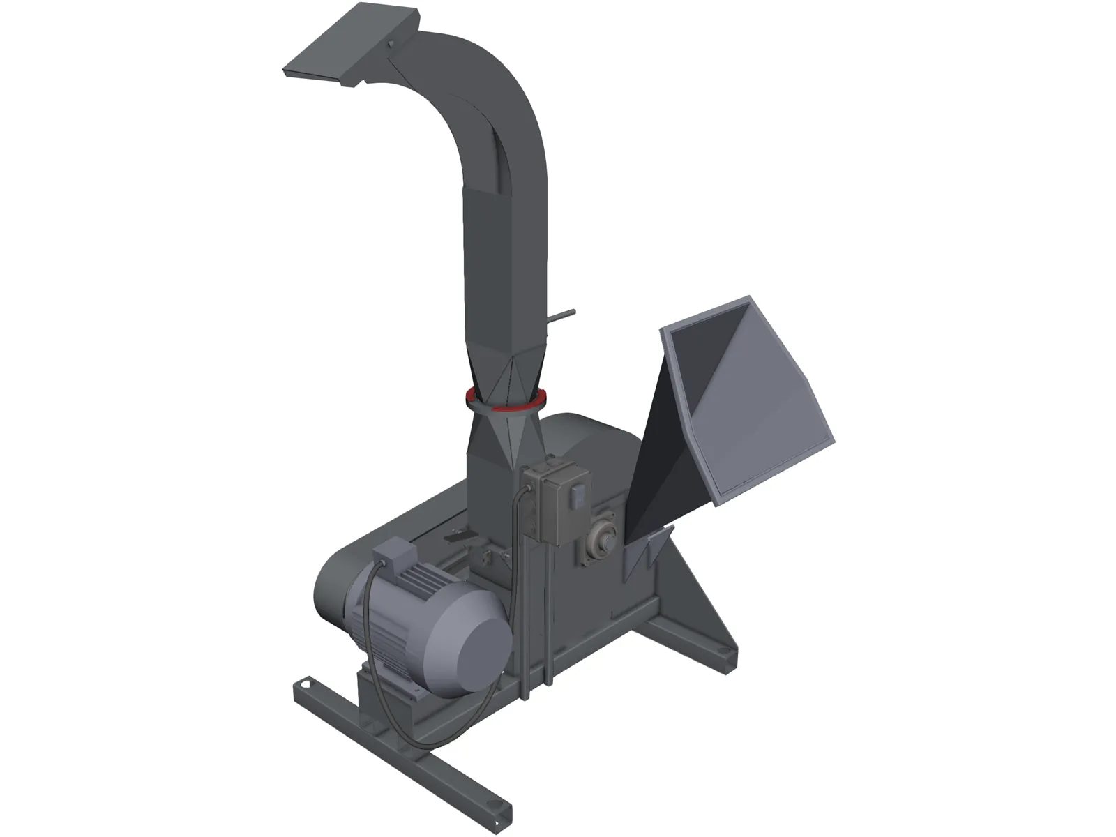 Woodcutter 3D Model main preview
