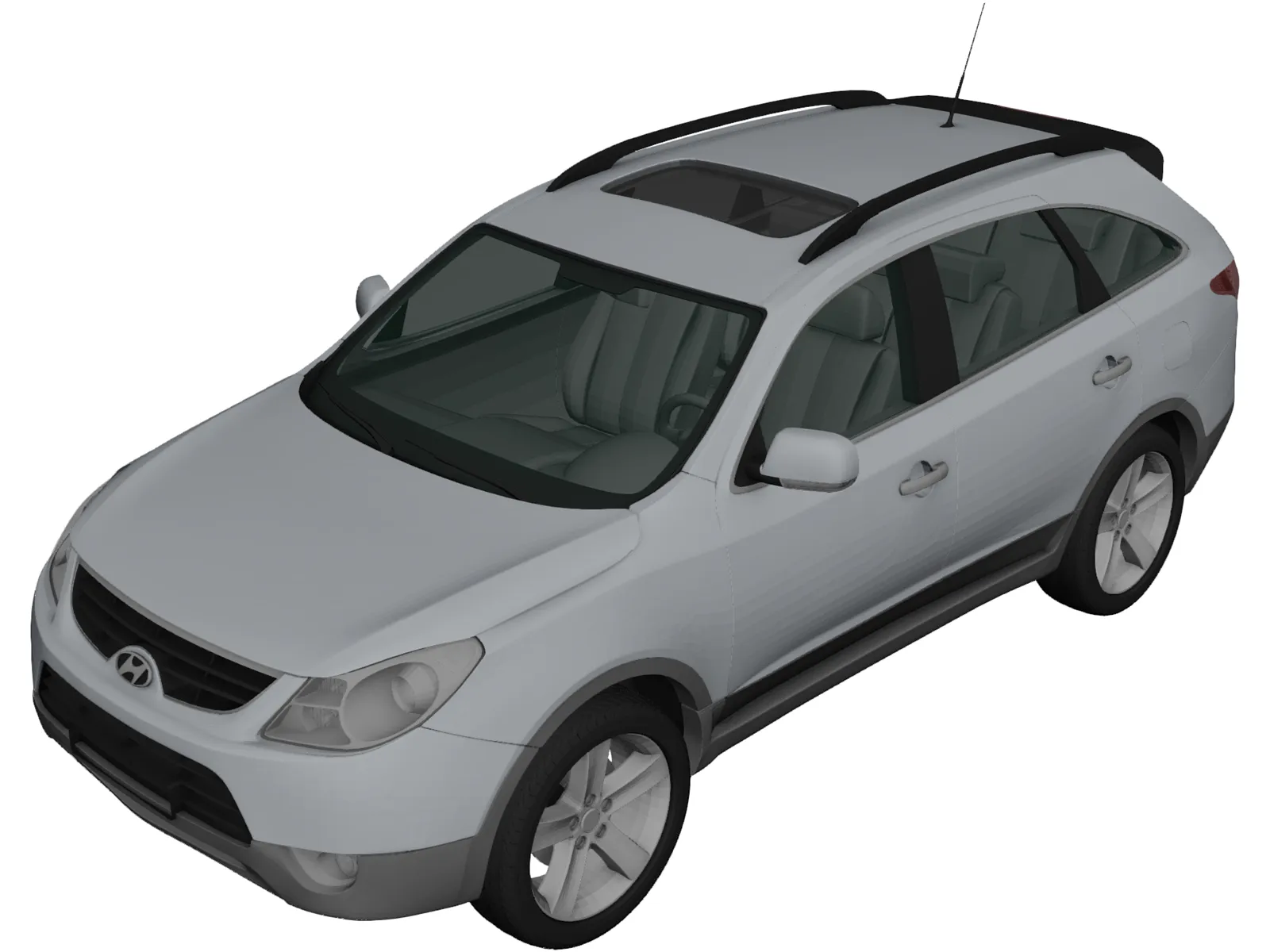 Hyundai ix55 (2011) 3D Model main preview