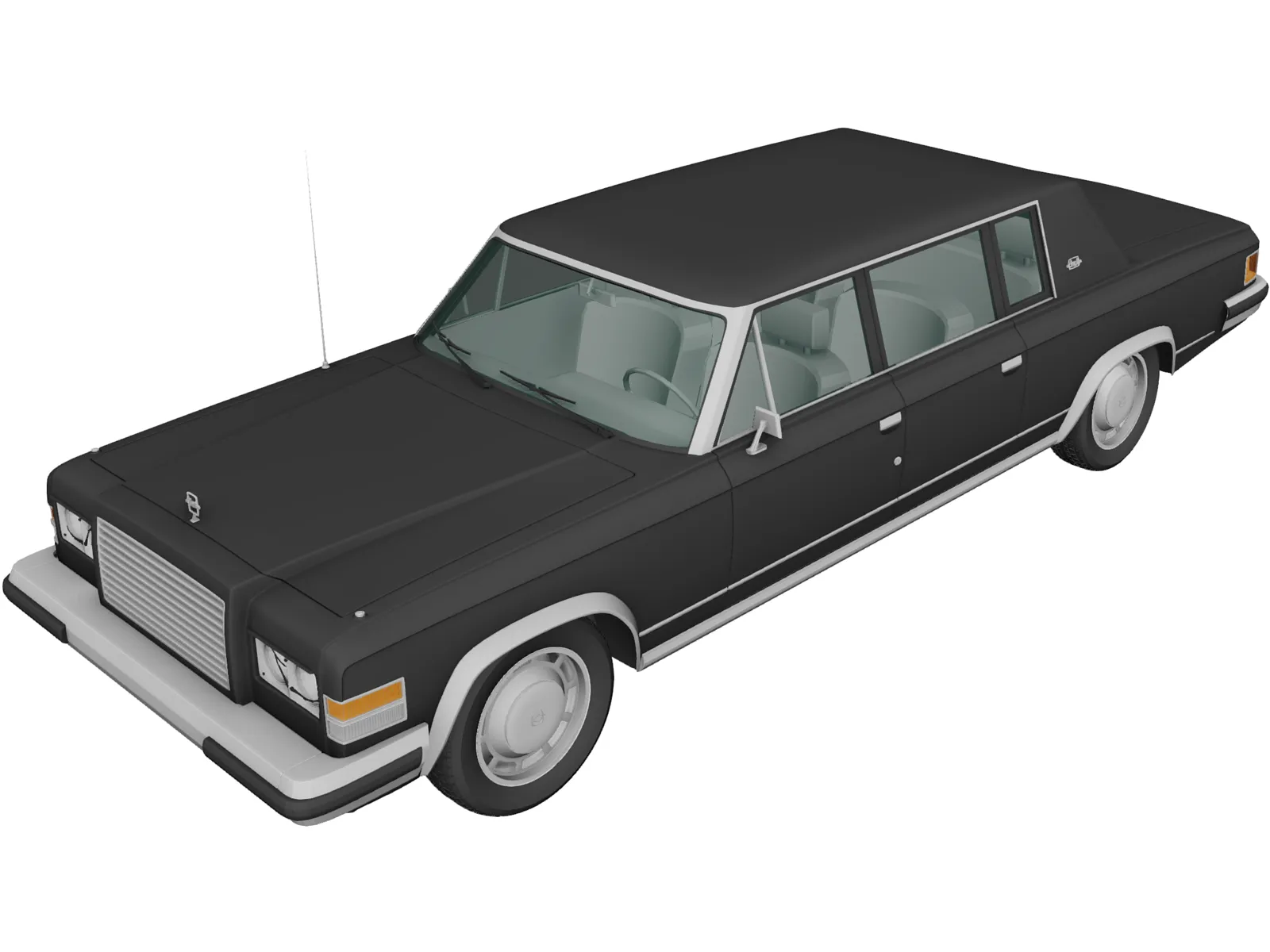 ZIL 4104 (1978) 3D Model main preview