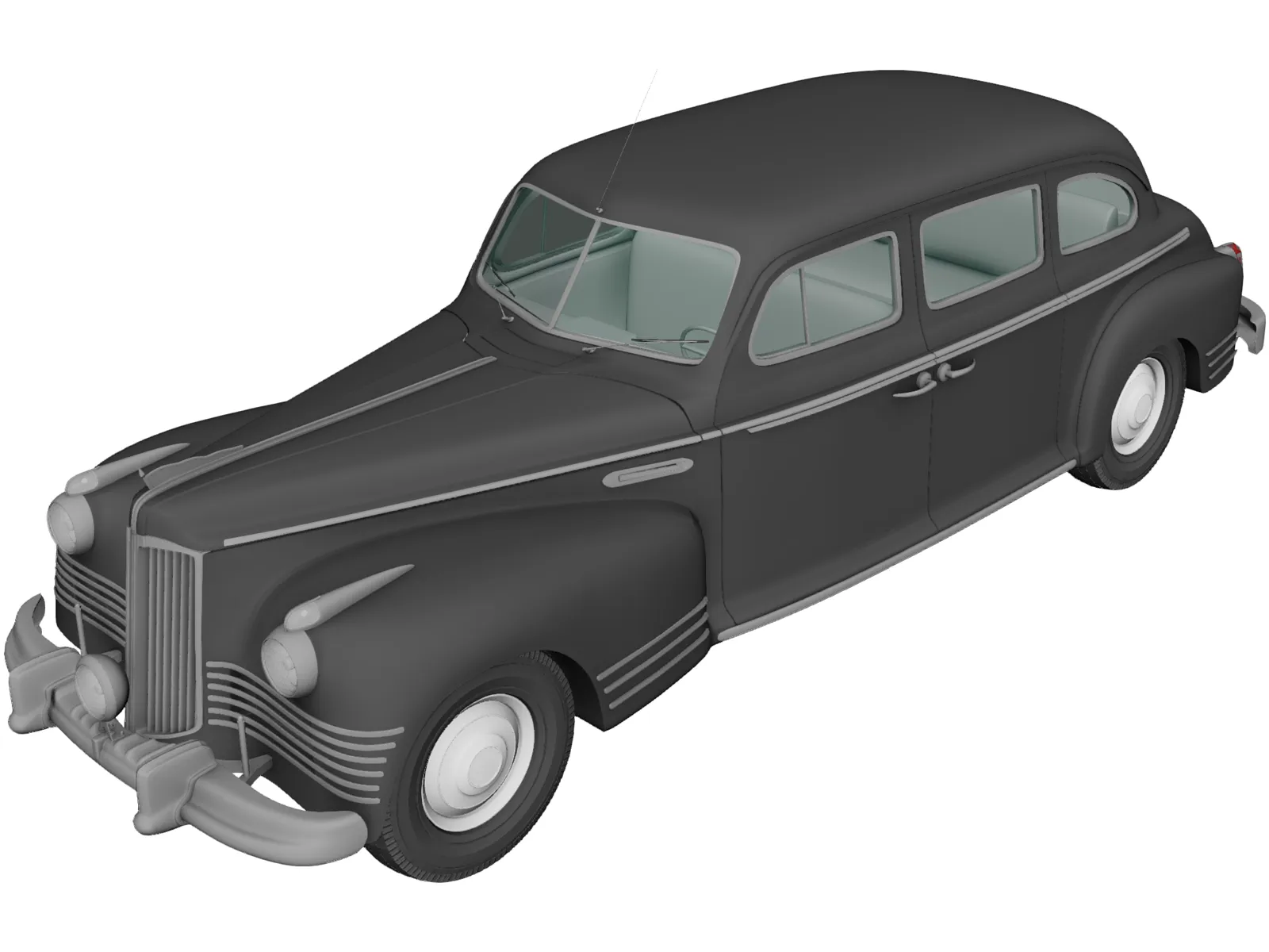 ZIS 115 (1946) 3D Model main preview