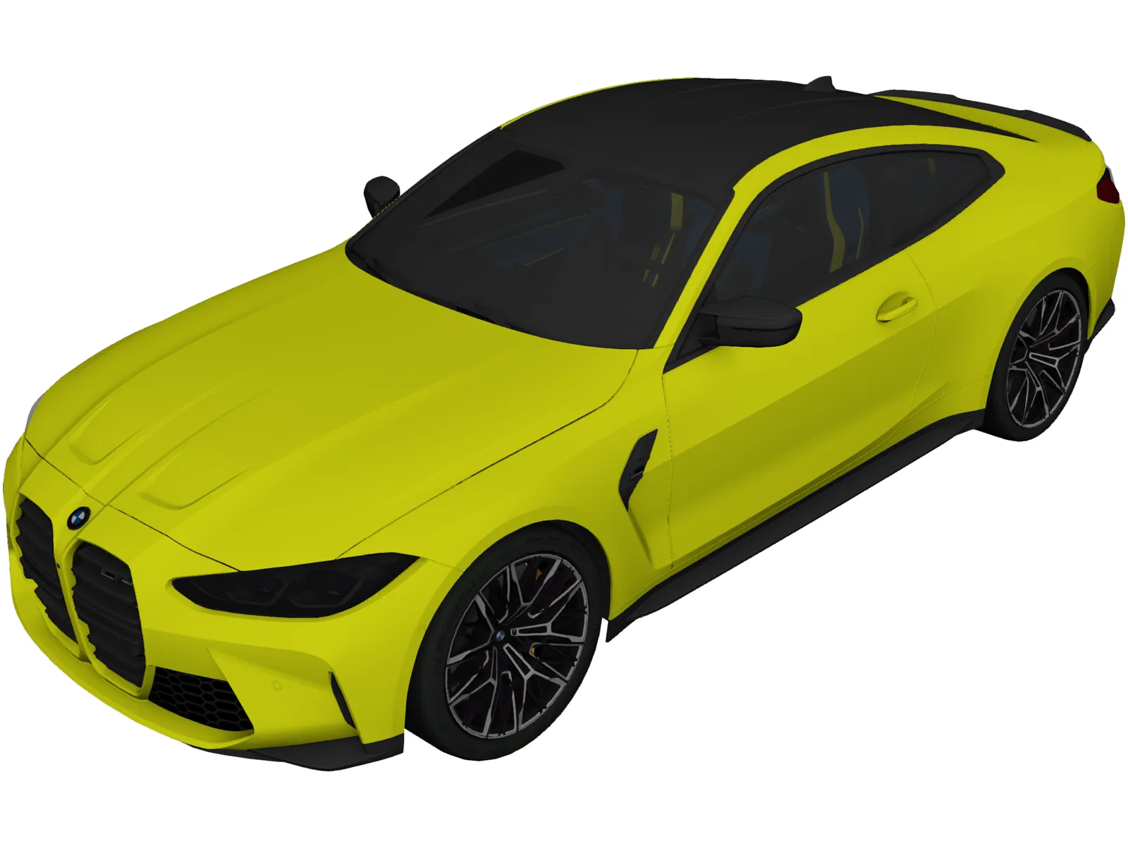 BMW M4 Competition [G82] (2021) 3D Model main preview