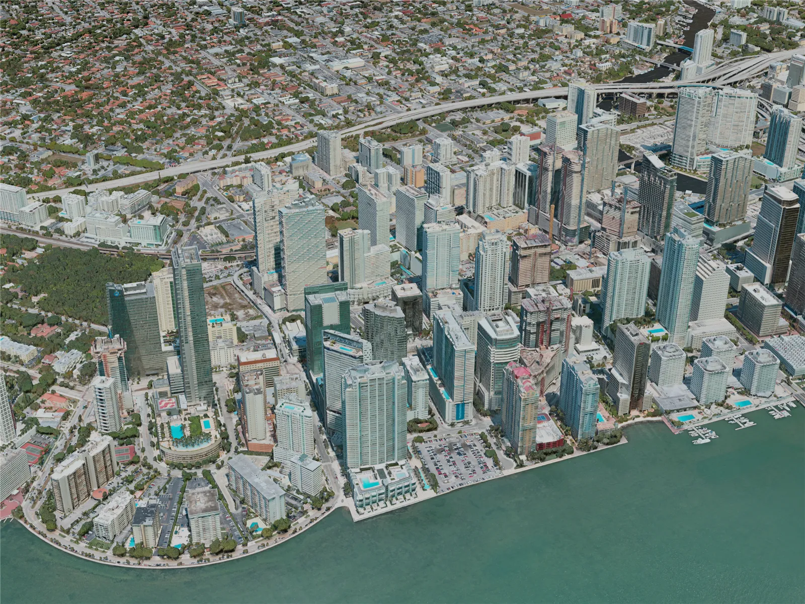 Miami City, USA (2020) 3D Model main preview