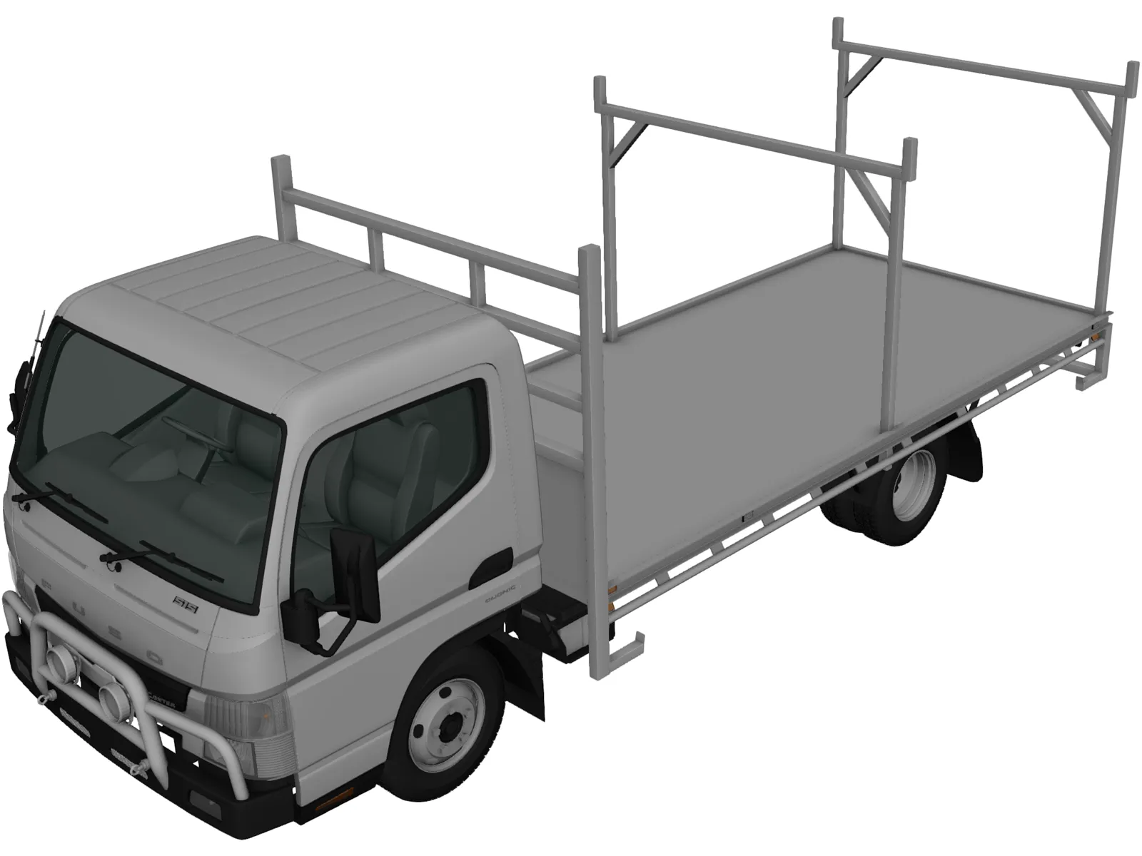 Mitsubishi Fuso Canter (2016) 3D Model main preview
