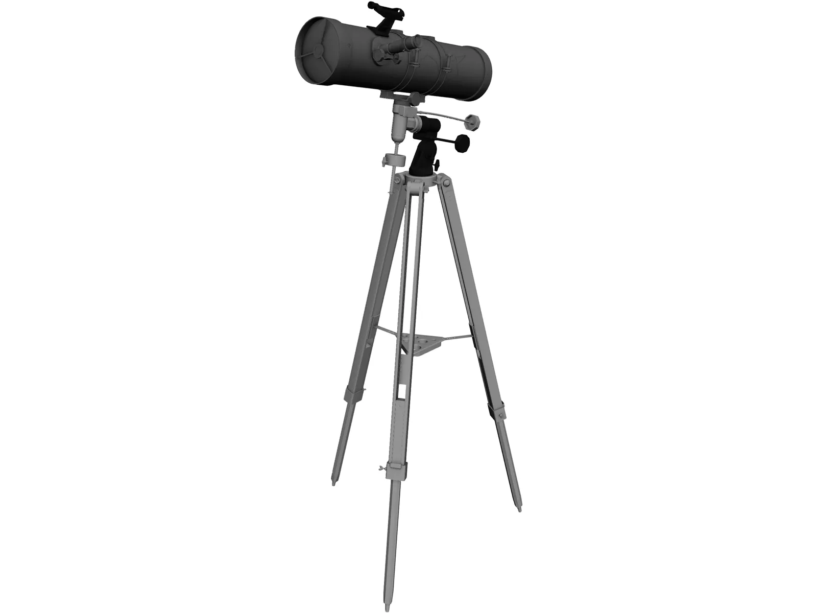 National Geographic 130/650 Telescope 3D Model main preview
