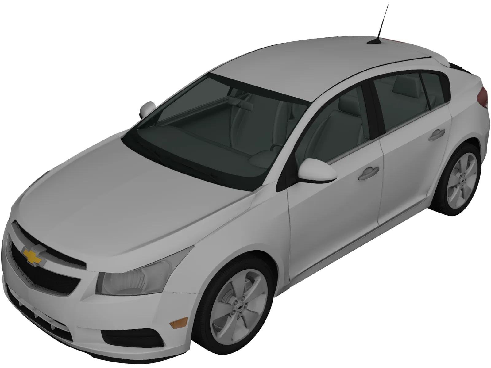 Chevrolet Cruze Hatchback (2012) 3D Model main preview