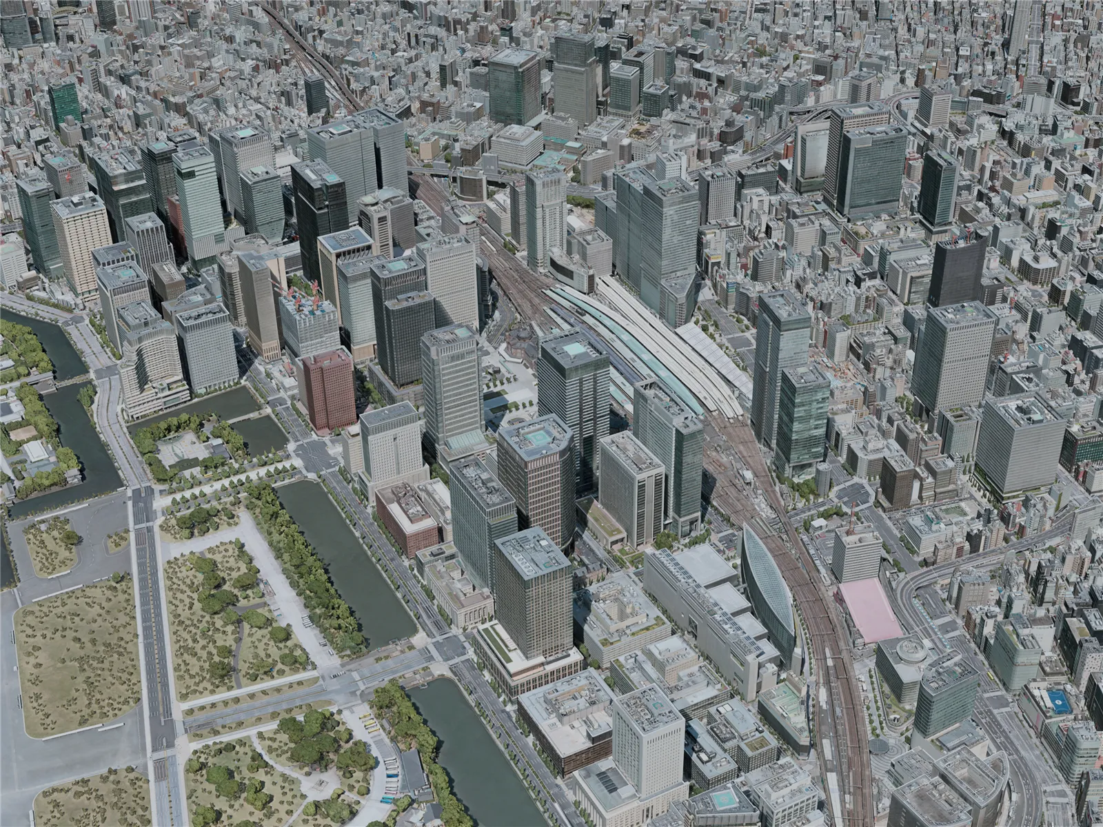 Tokyo City, Japan (2020) 3D Model main preview