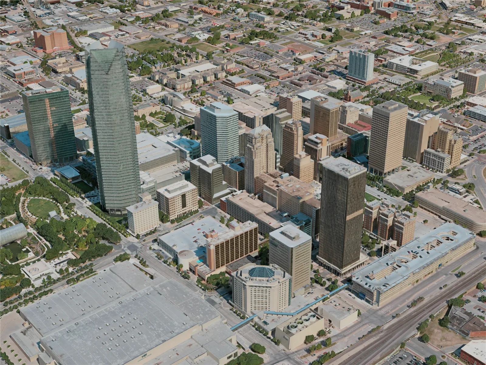 Oklahoma City, USA (2020) 3D Model main preview