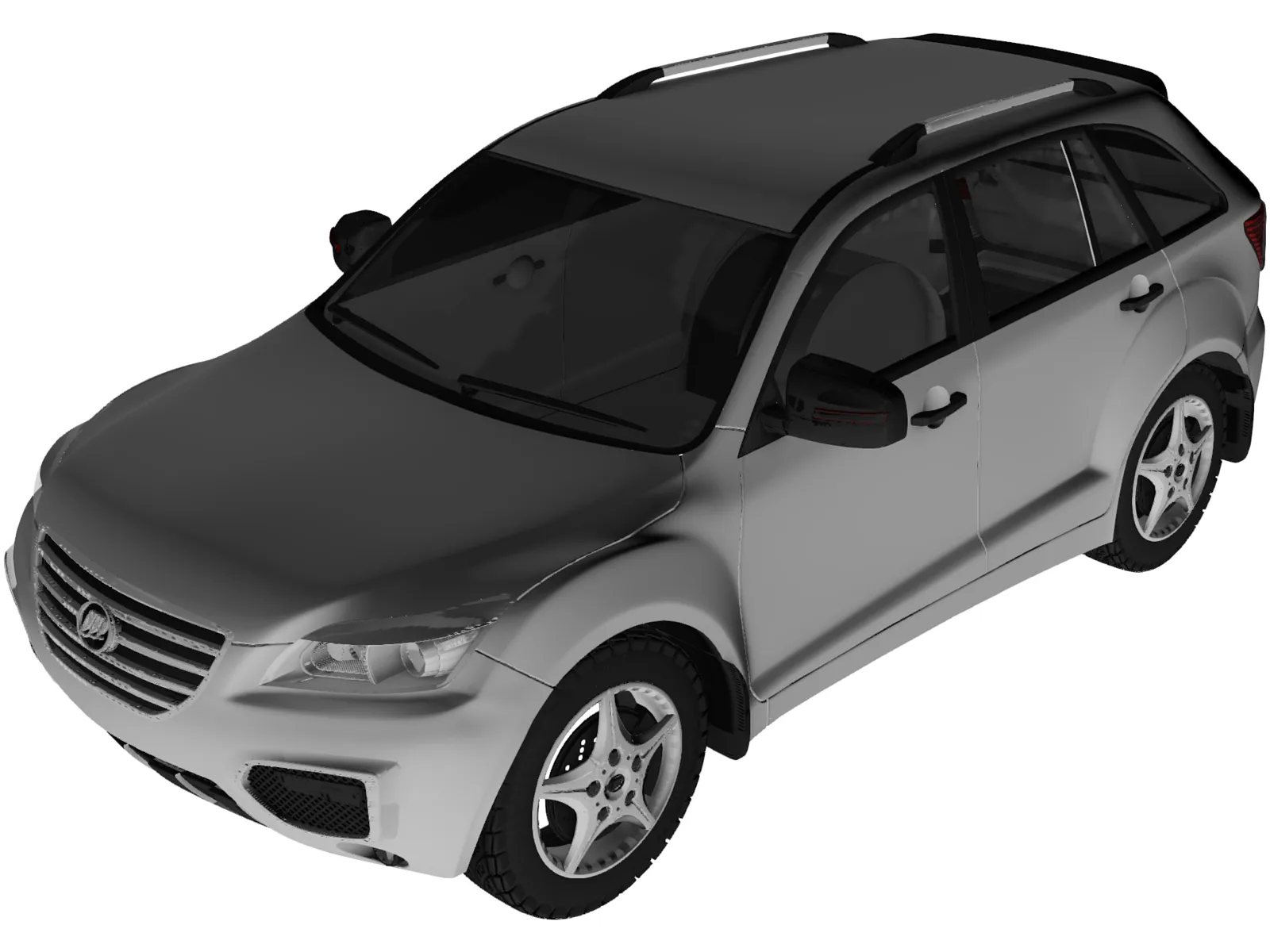 Lifan X60 3D Model main preview