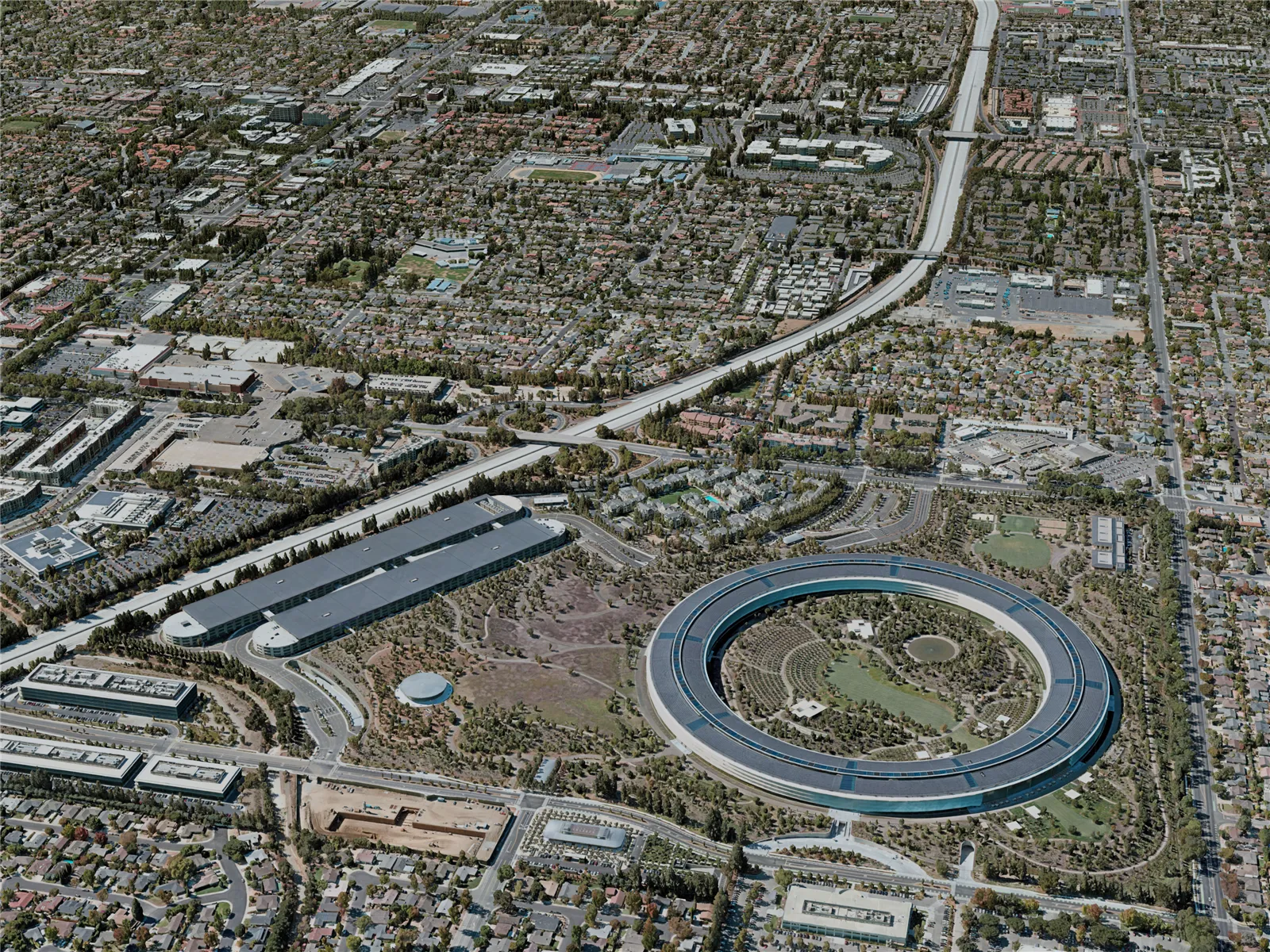 Cupertino City, USA (2020) 3D Model main preview