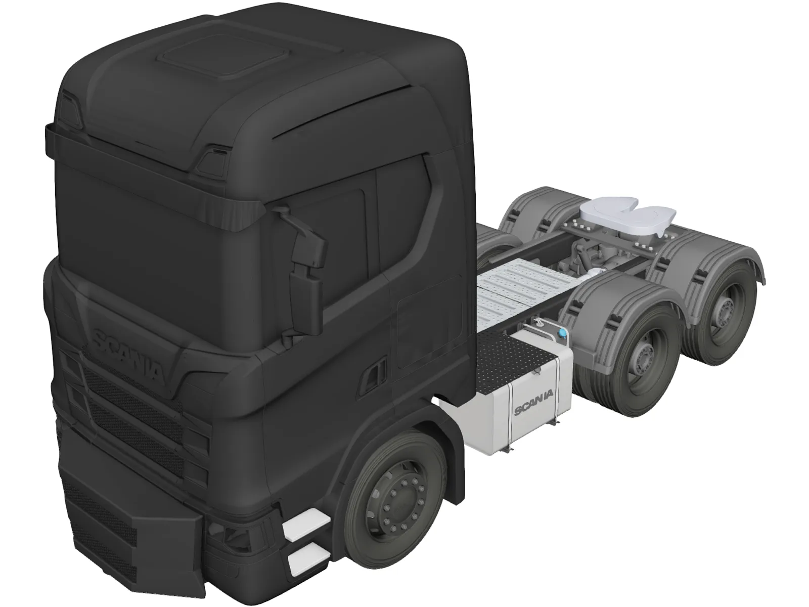 Scania R730 (2019) 3D Model main preview