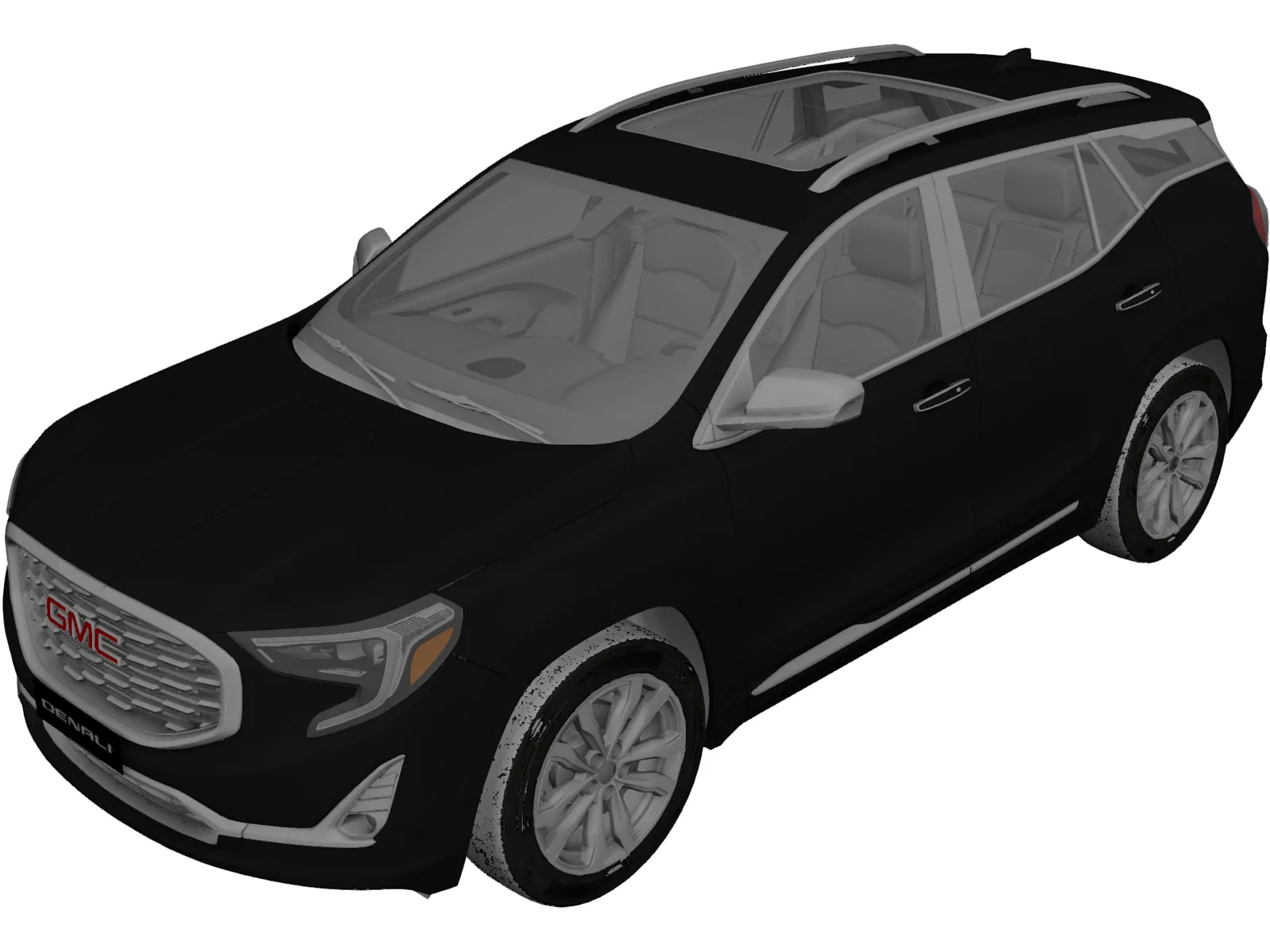 GMC Terrain Denali (2020) 3D Model main preview