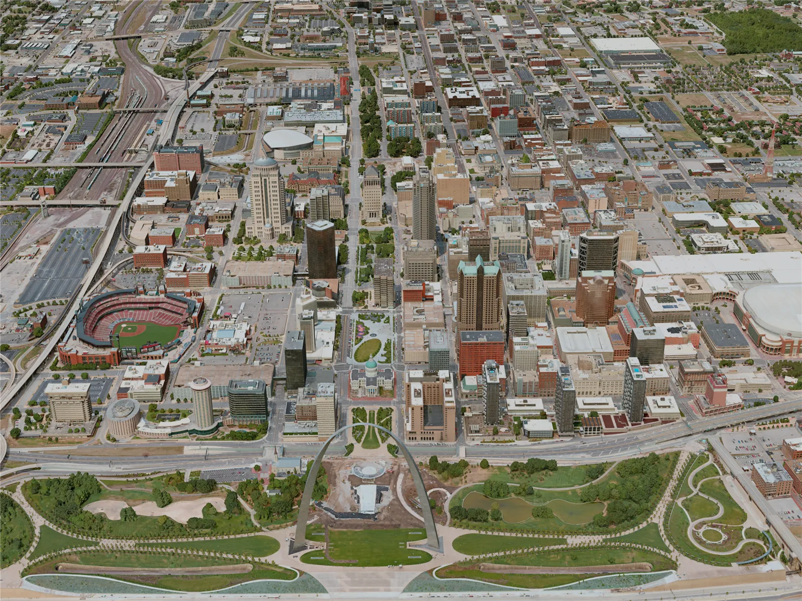 St. Louis City, USA (2020) 3D Model main preview