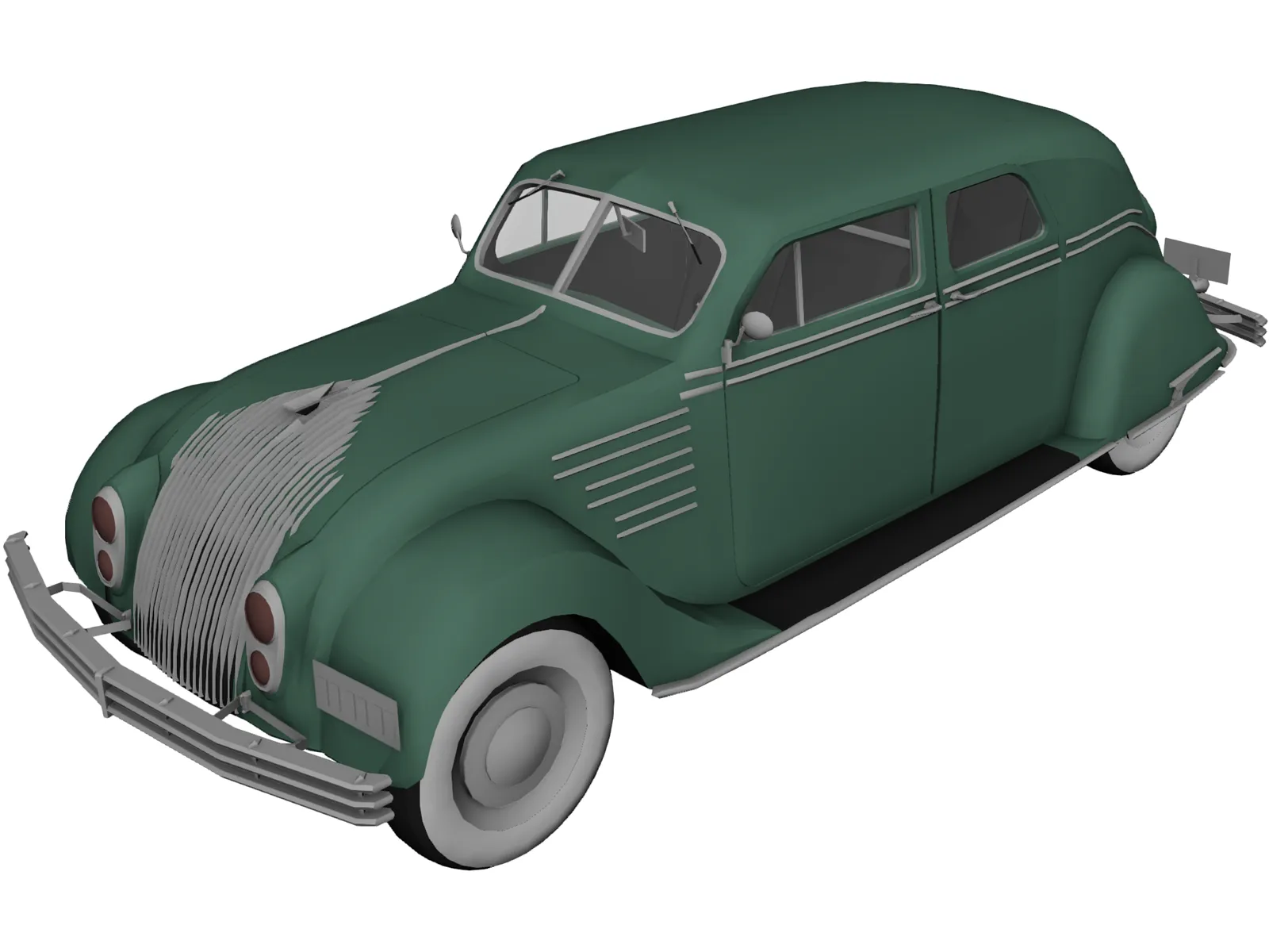 Chrysler Airflow (1934) 3D Model main preview