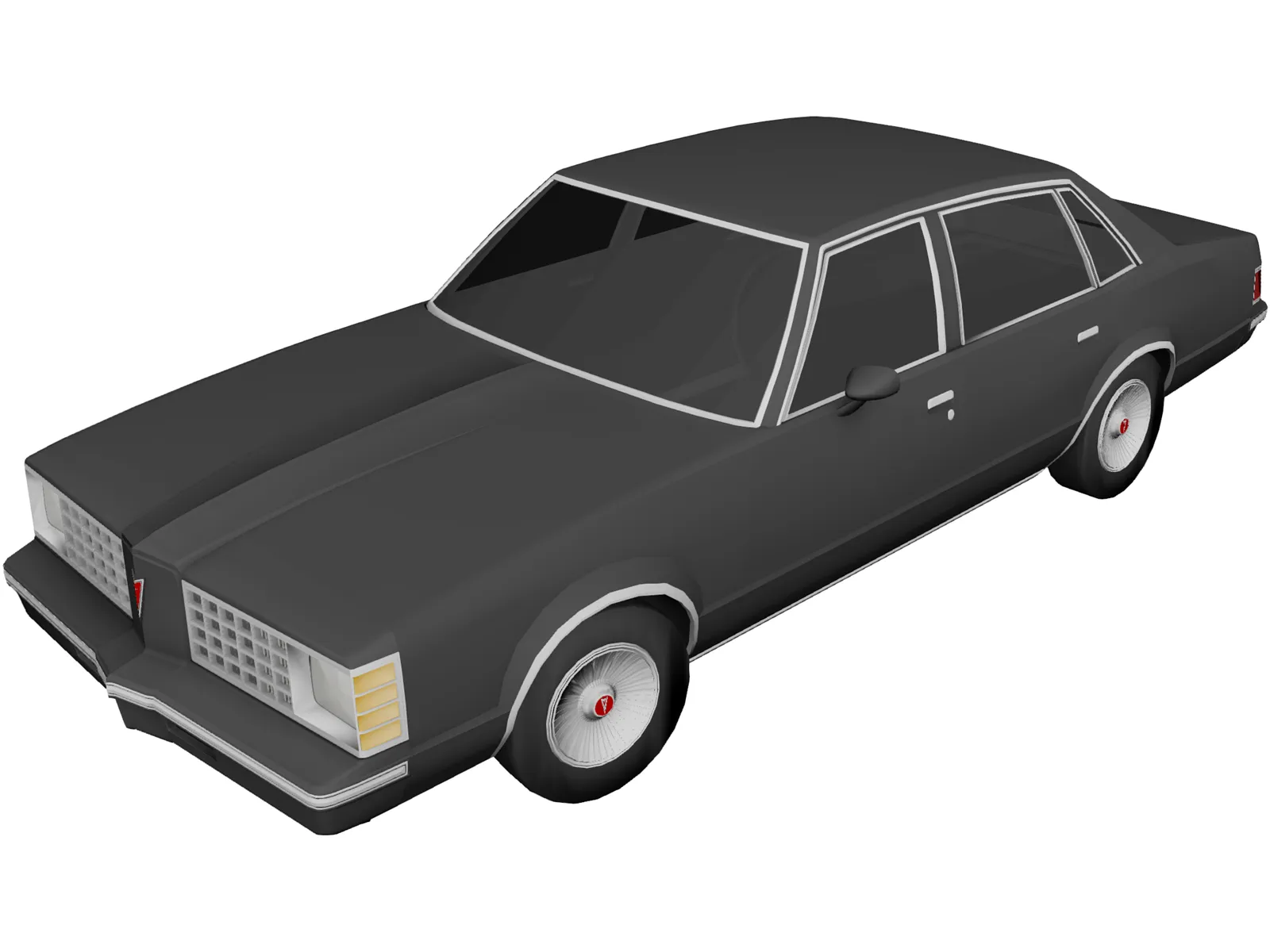Pontiac LeMans (1979) 3D Model main preview
