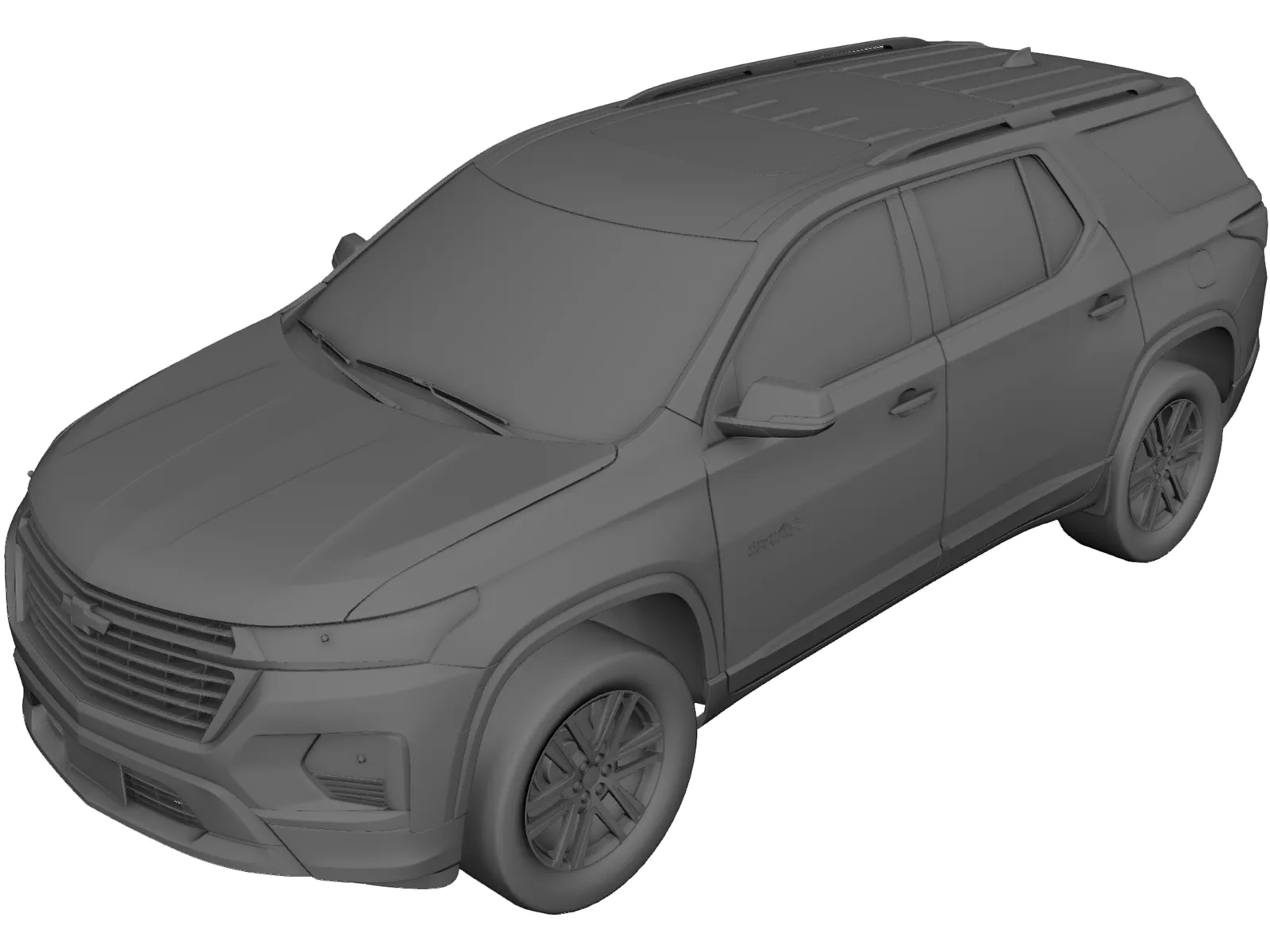 Chevrolet Traverse High Country (2020) 3D Model main preview