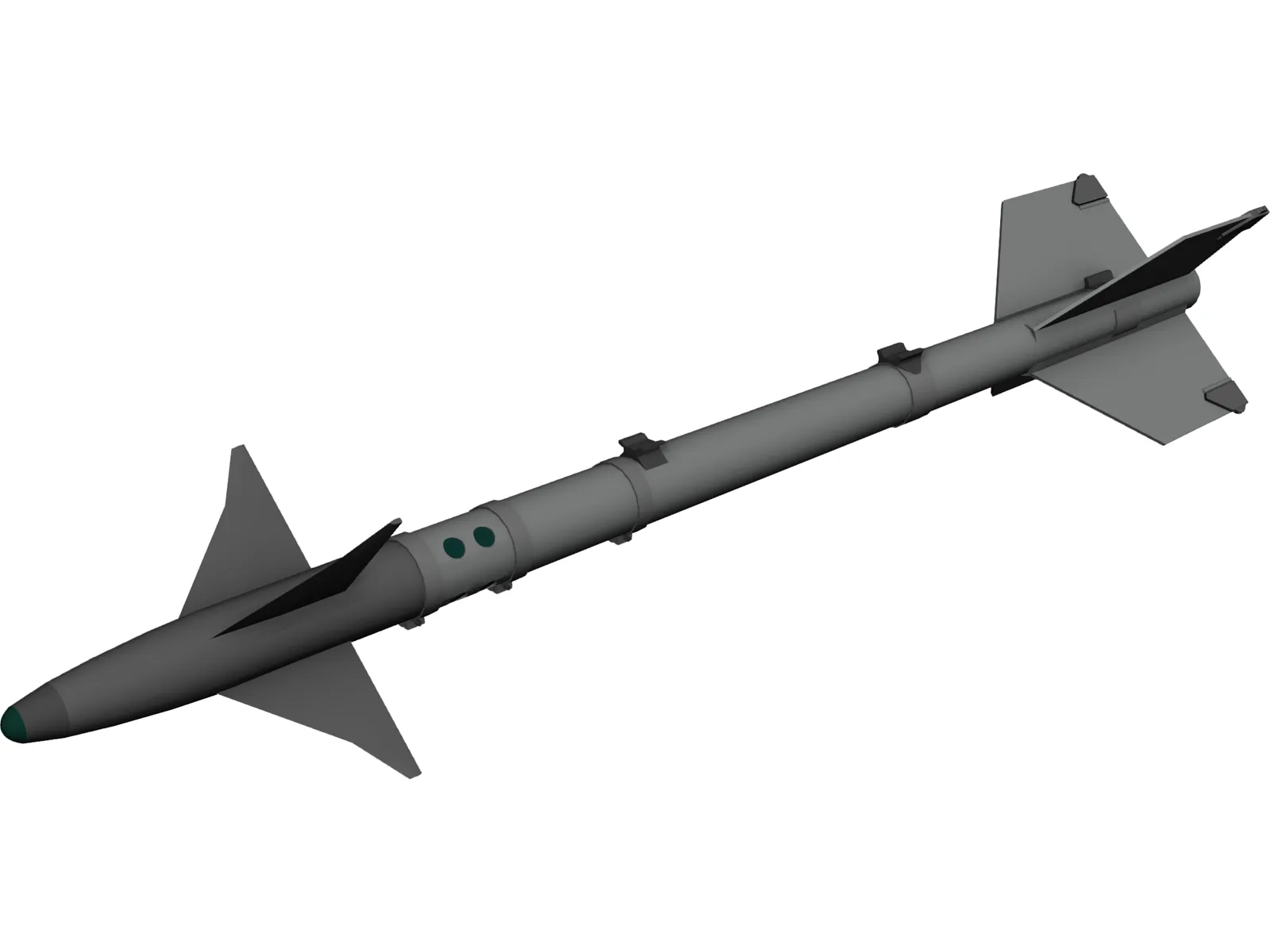 AIM-9L 3D Model main preview