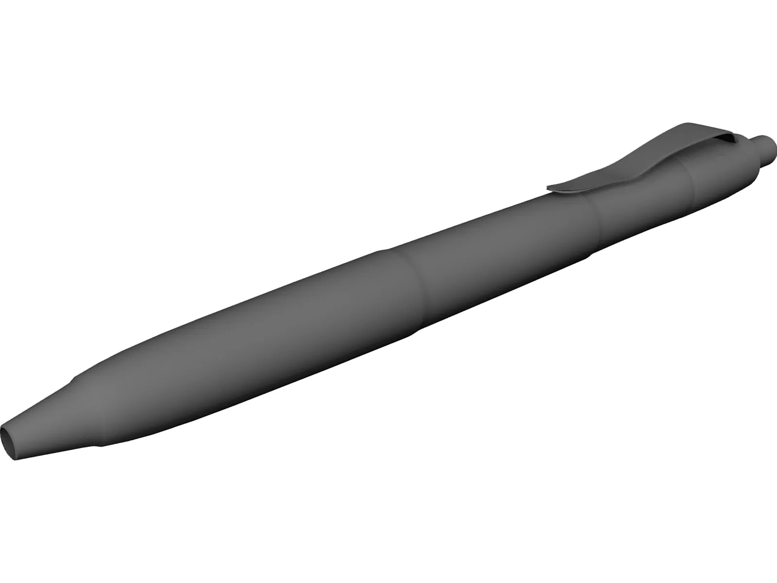 Ballpen 3D Model main preview