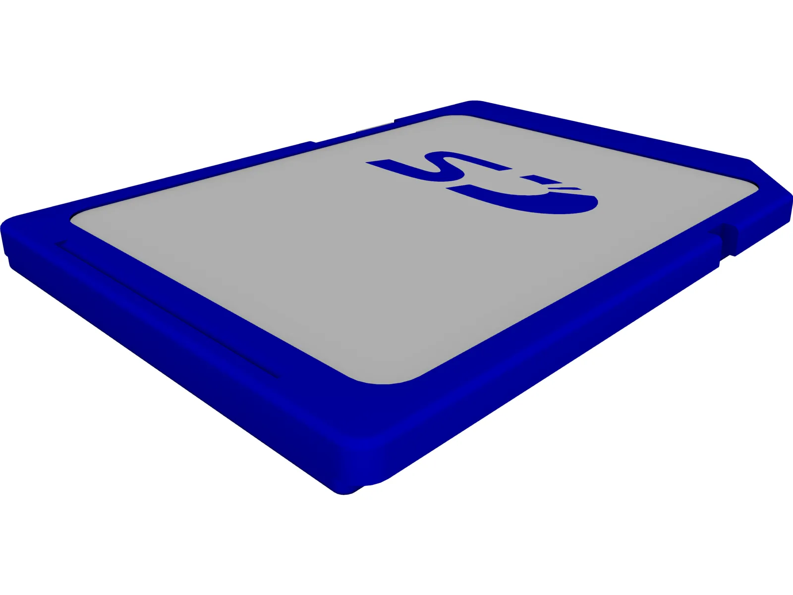 SD Card 3D Model main preview
