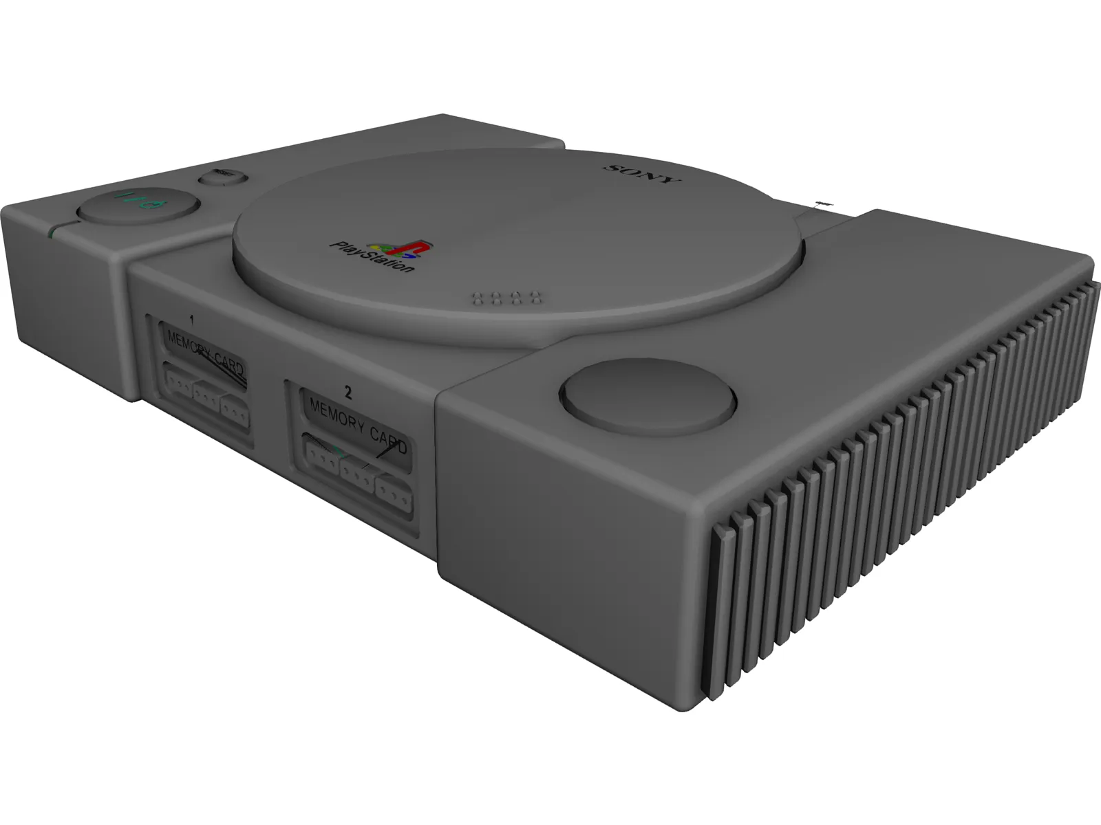 Sony Playstation 3D Model main preview