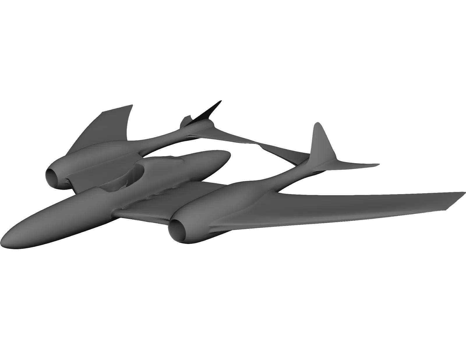 F-32 Swift 3D Model main preview