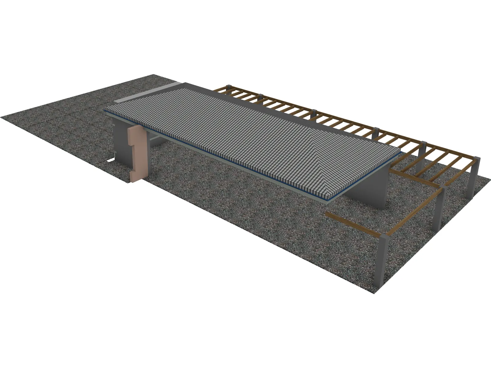 Country Restaurant 3D Model main preview