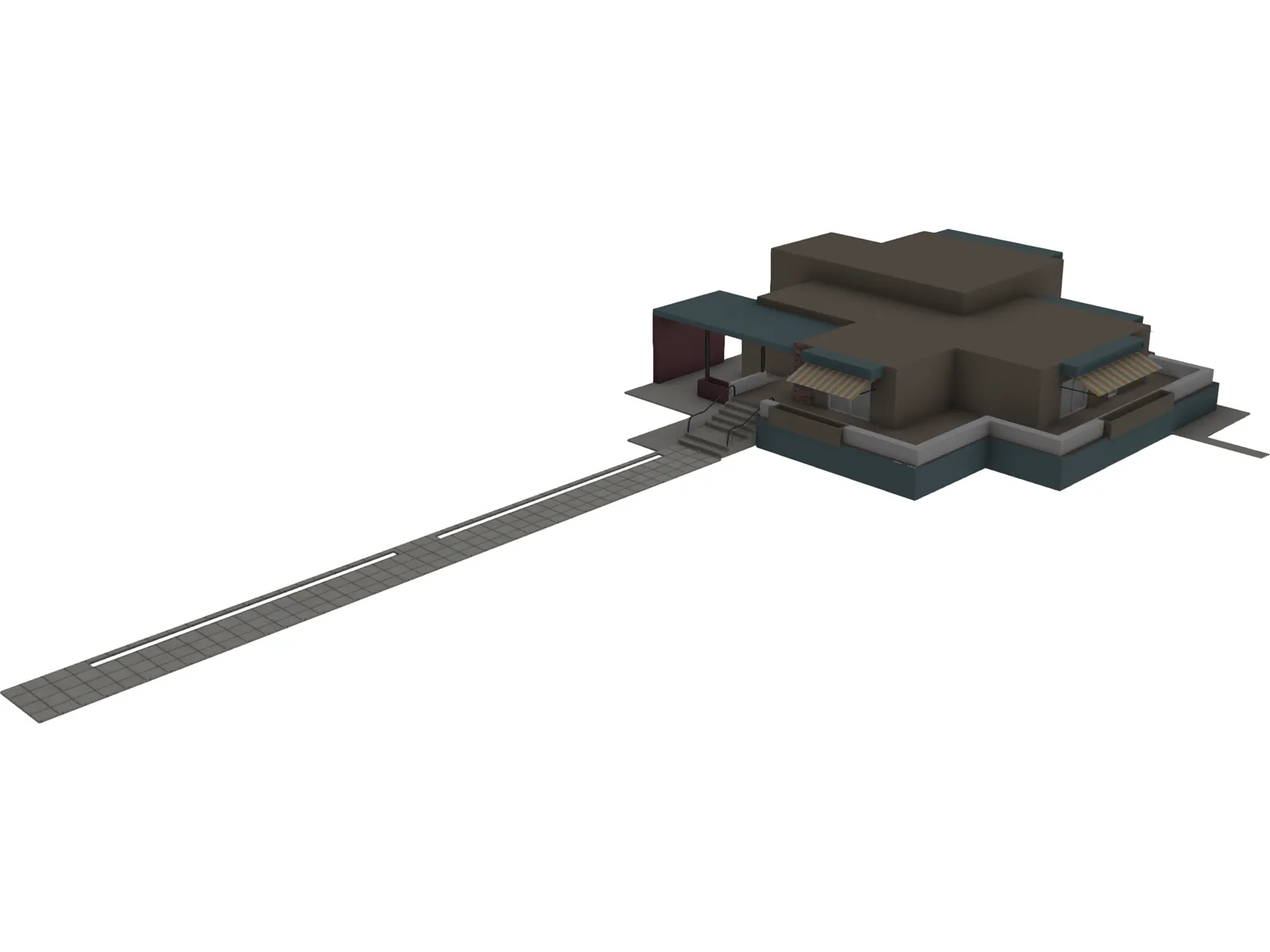 Building 3D Model main preview