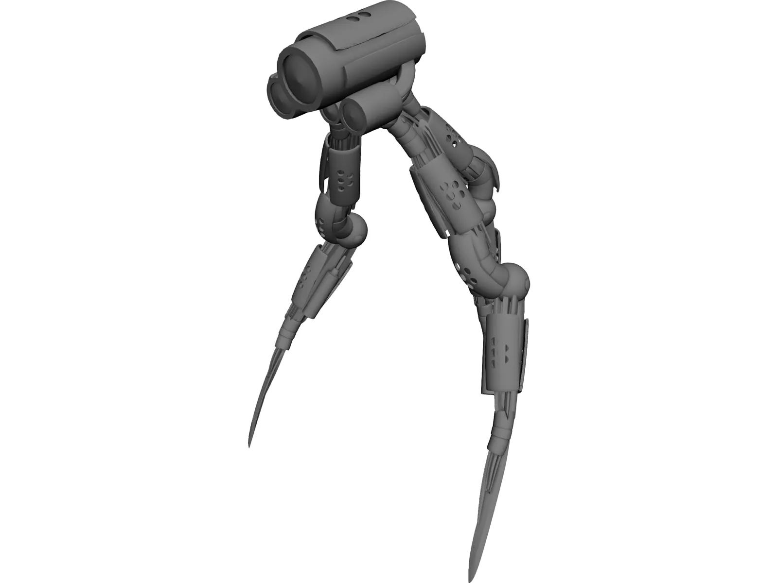 Robot Tripod Guerre des Mondes 3D Model main preview