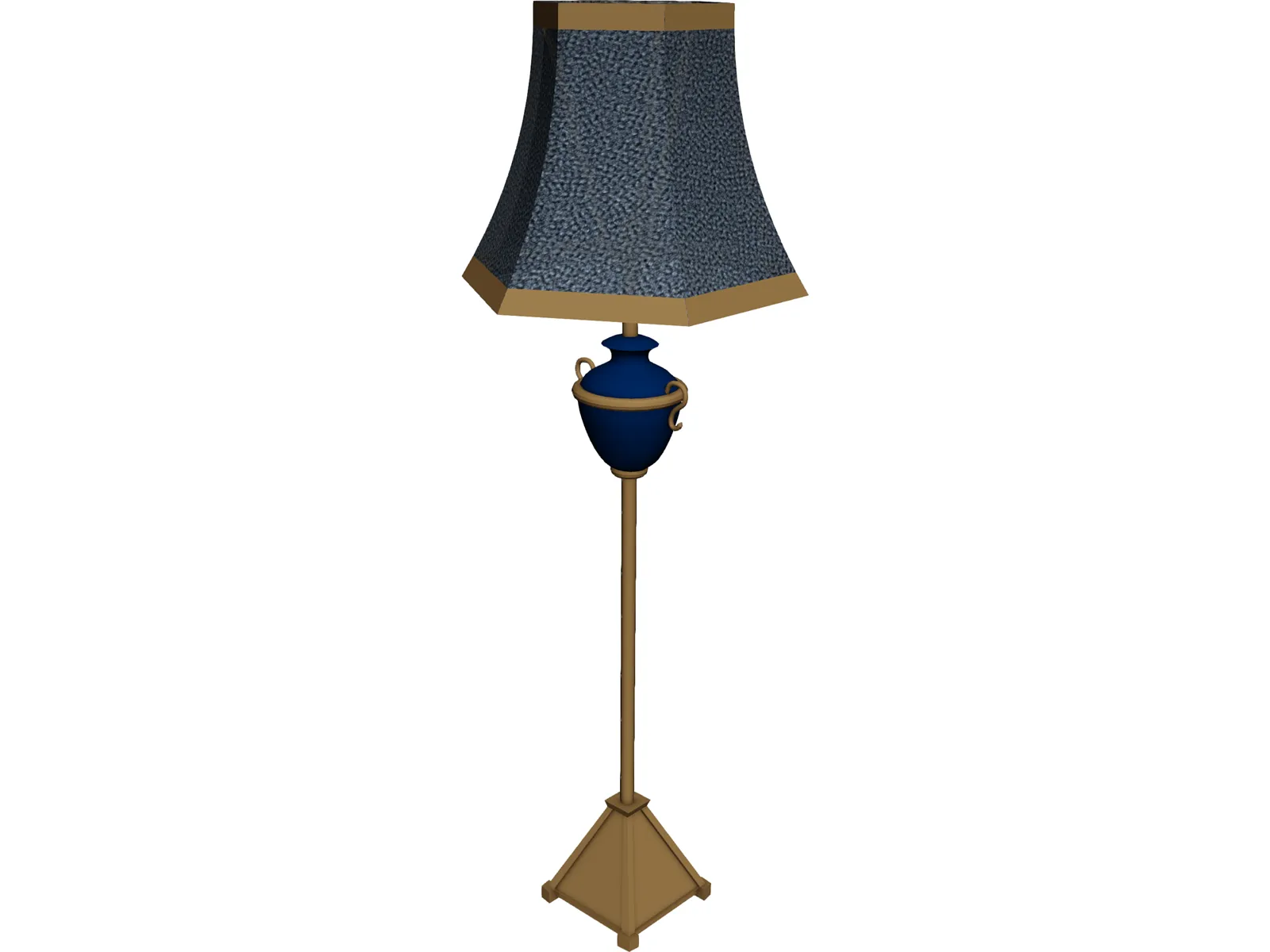 Floor Lamp 3D Model main preview