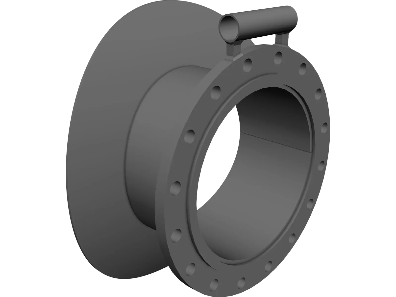 18inch Manhole Frange 3D Model main preview