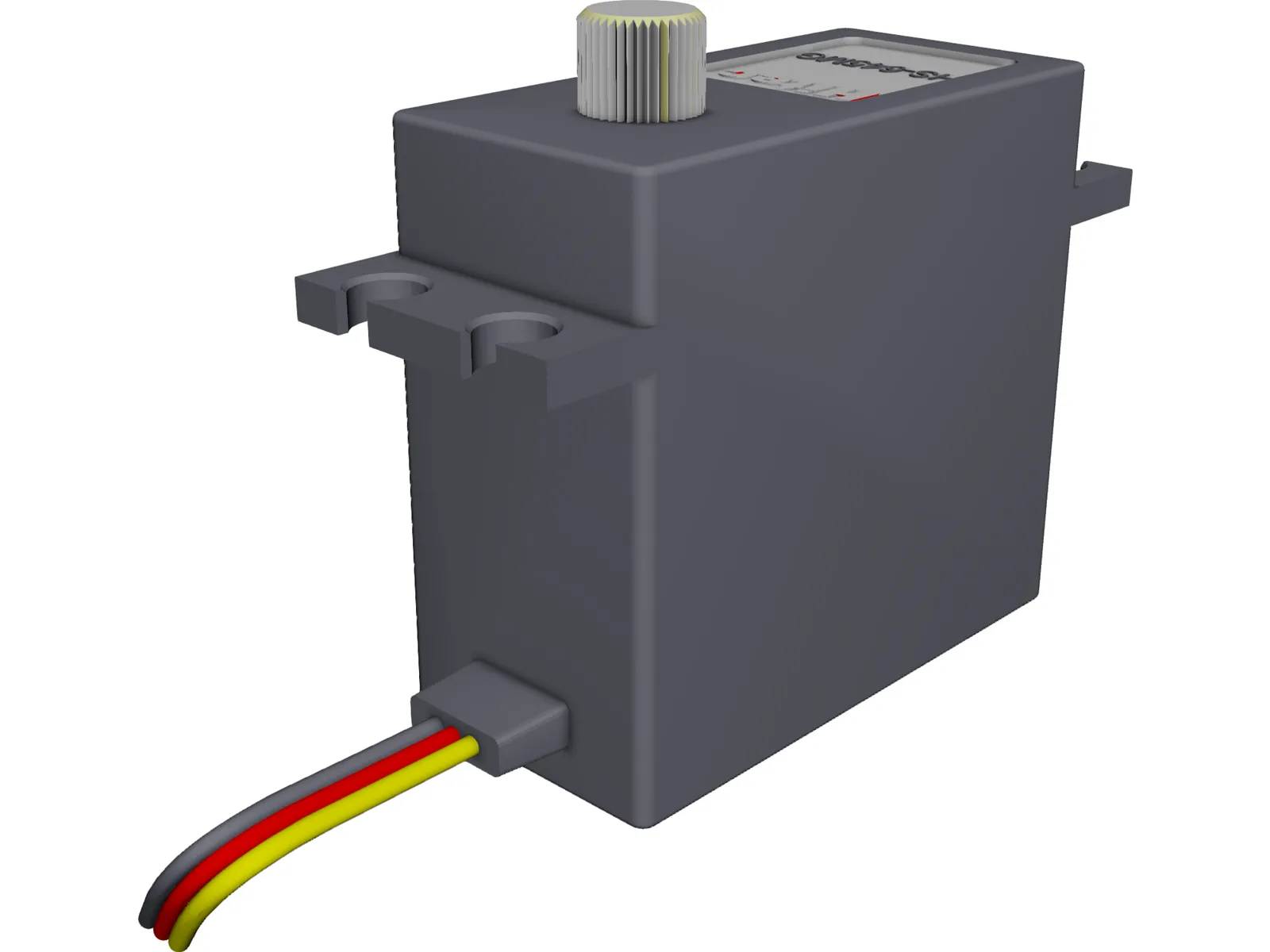 RC Hitec Servo HS-645MG 3D Model main preview