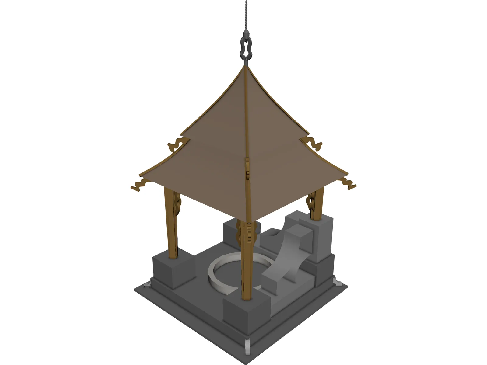 Waterwell 3D Model main preview
