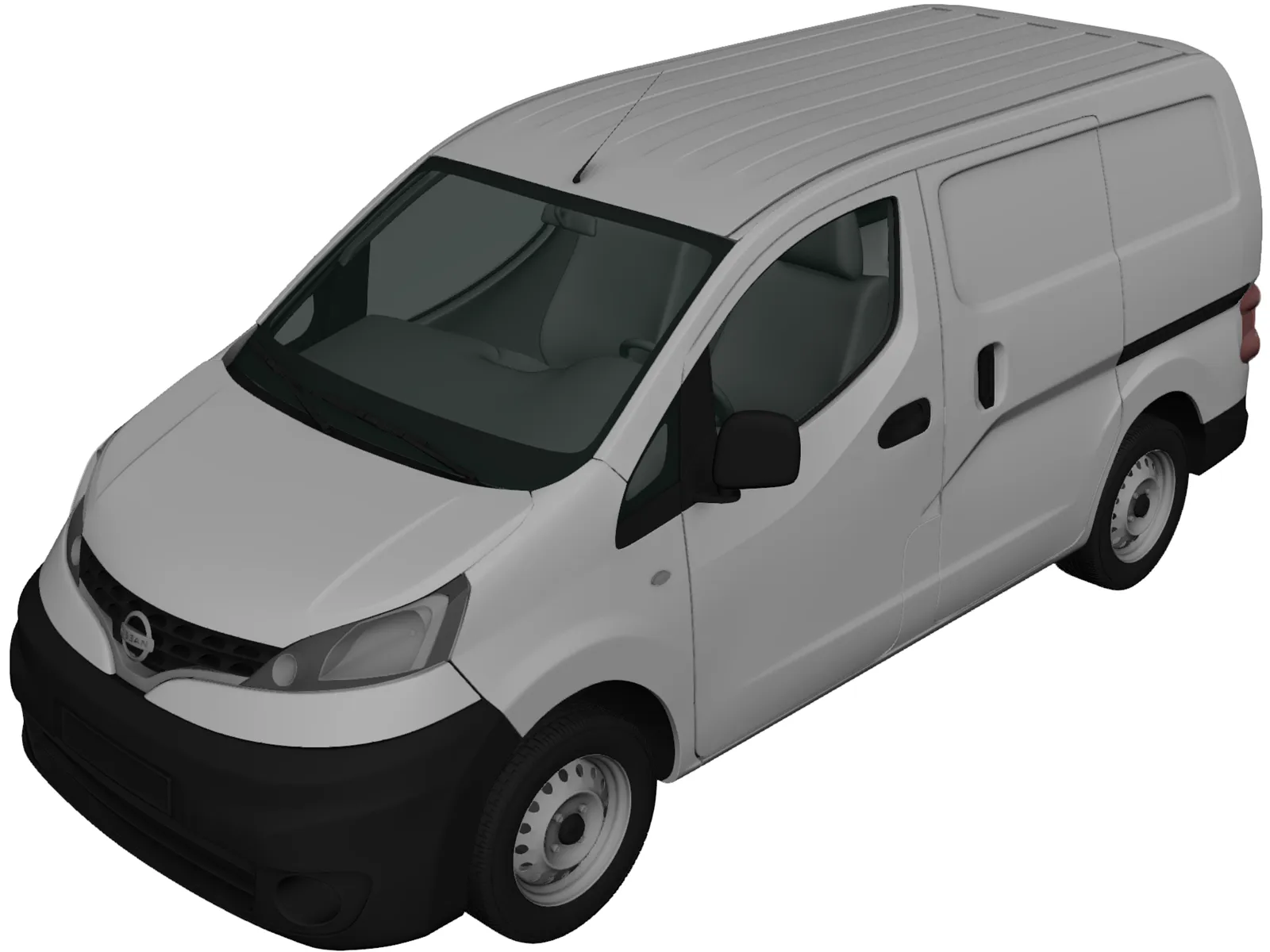 Nissan NV200 (2010) 3D Model main preview