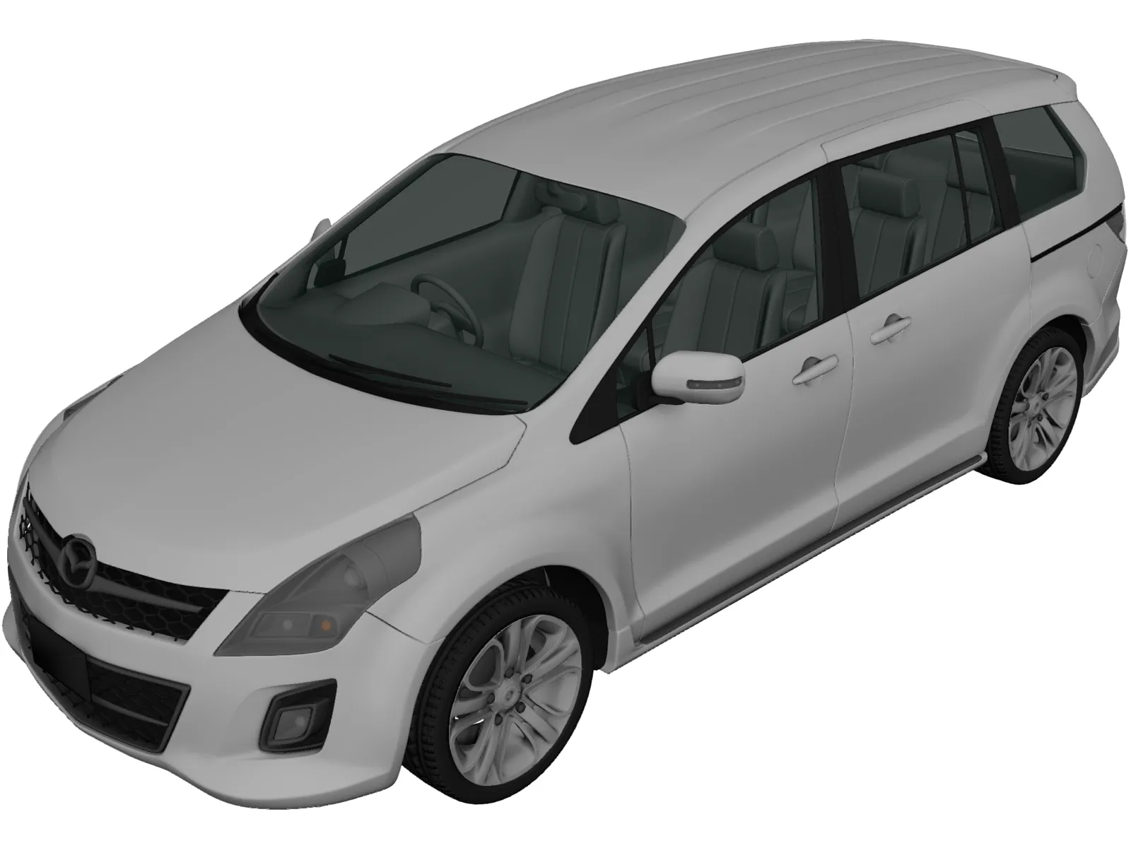 Mazda MPV (2010) 3D Model main preview