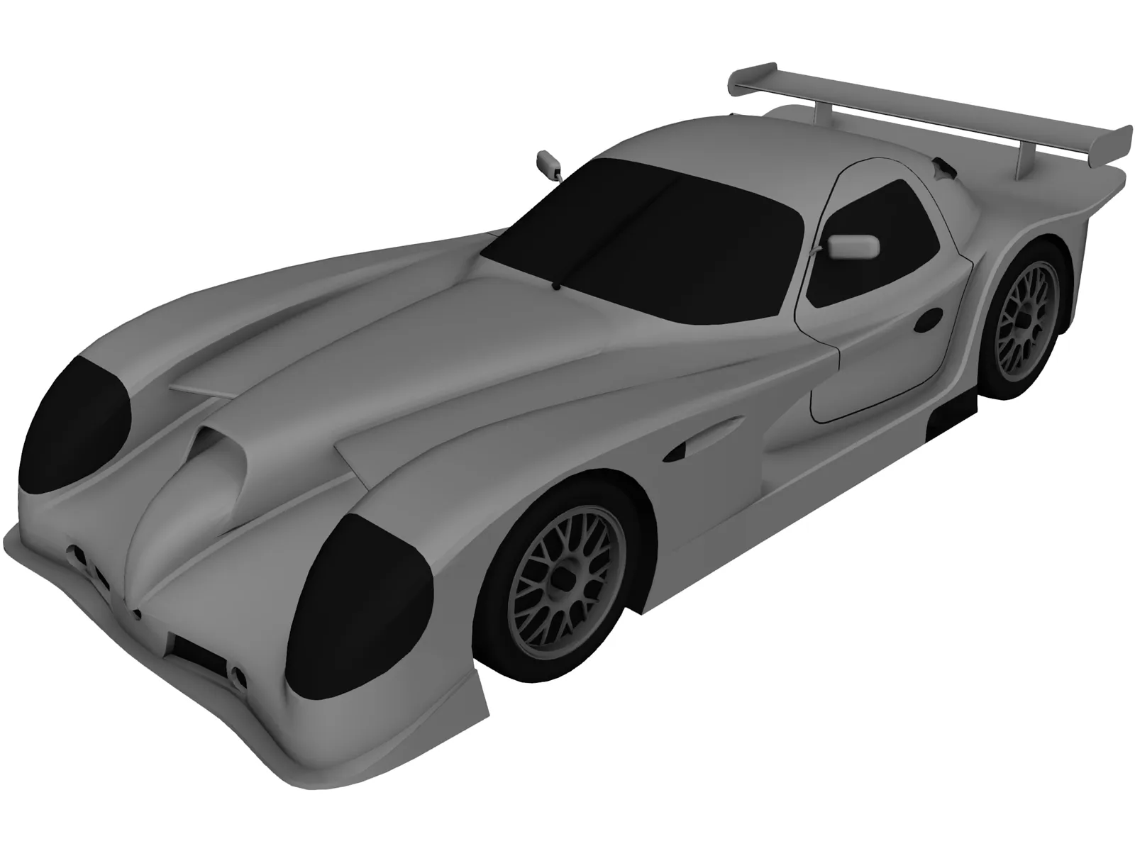 Panoz Esperante GTR-1 (1997) 3D Model main preview