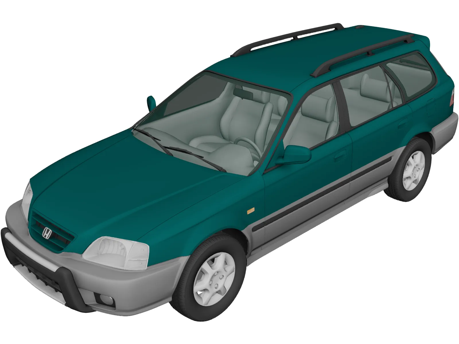 Honda Orthia (1996) 3D Model main preview
