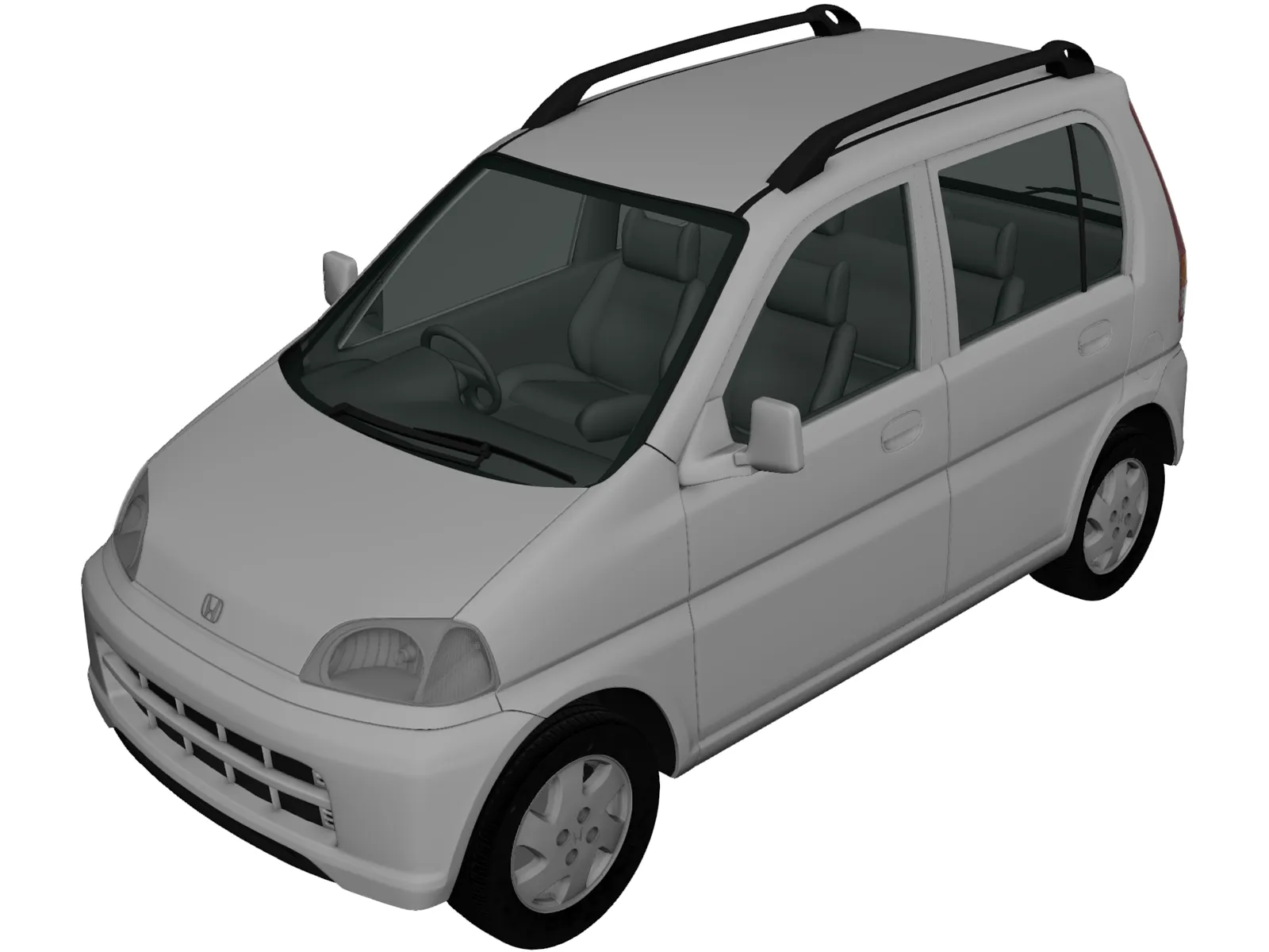 Honda Life (1997) 3D Model main preview