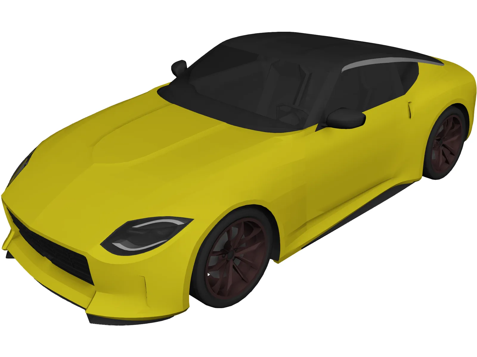 Nissan Z Proto (2021) 3D Model main preview