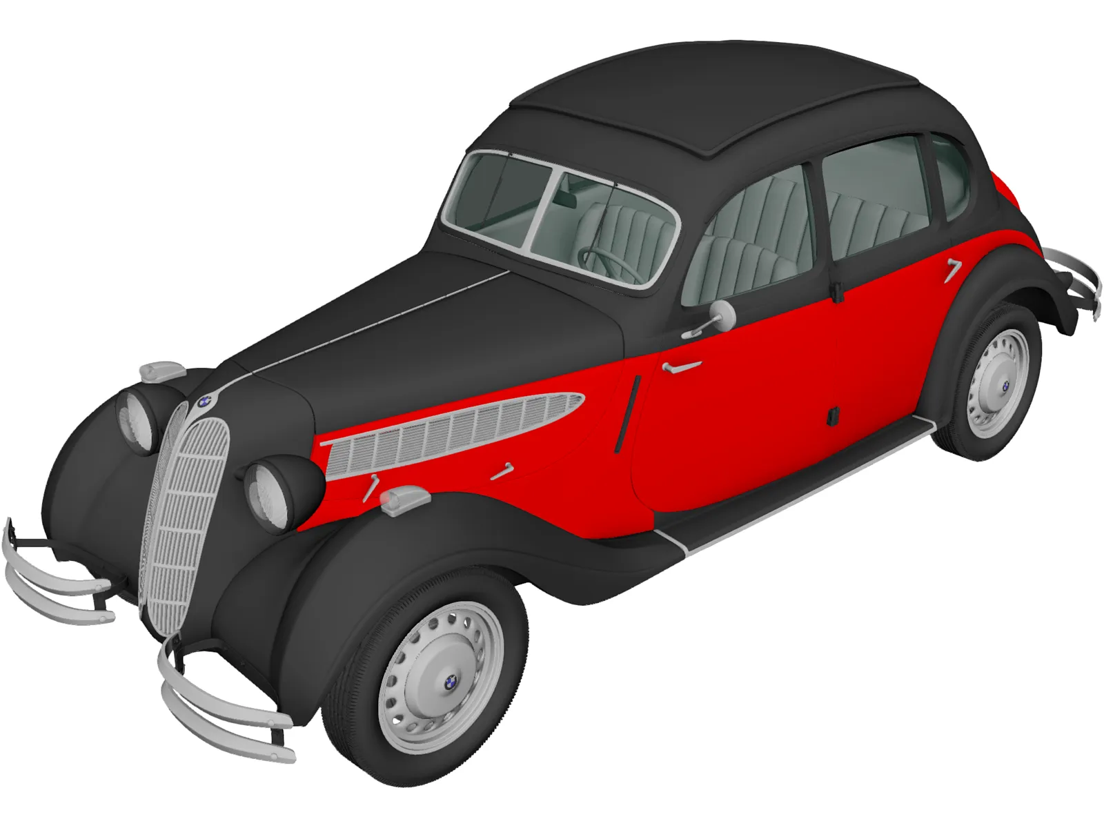 BMW 326 (1941) 3D Model main preview