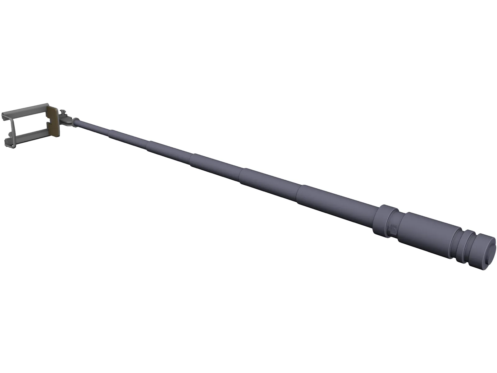 Selfie Stick 3D Model main preview