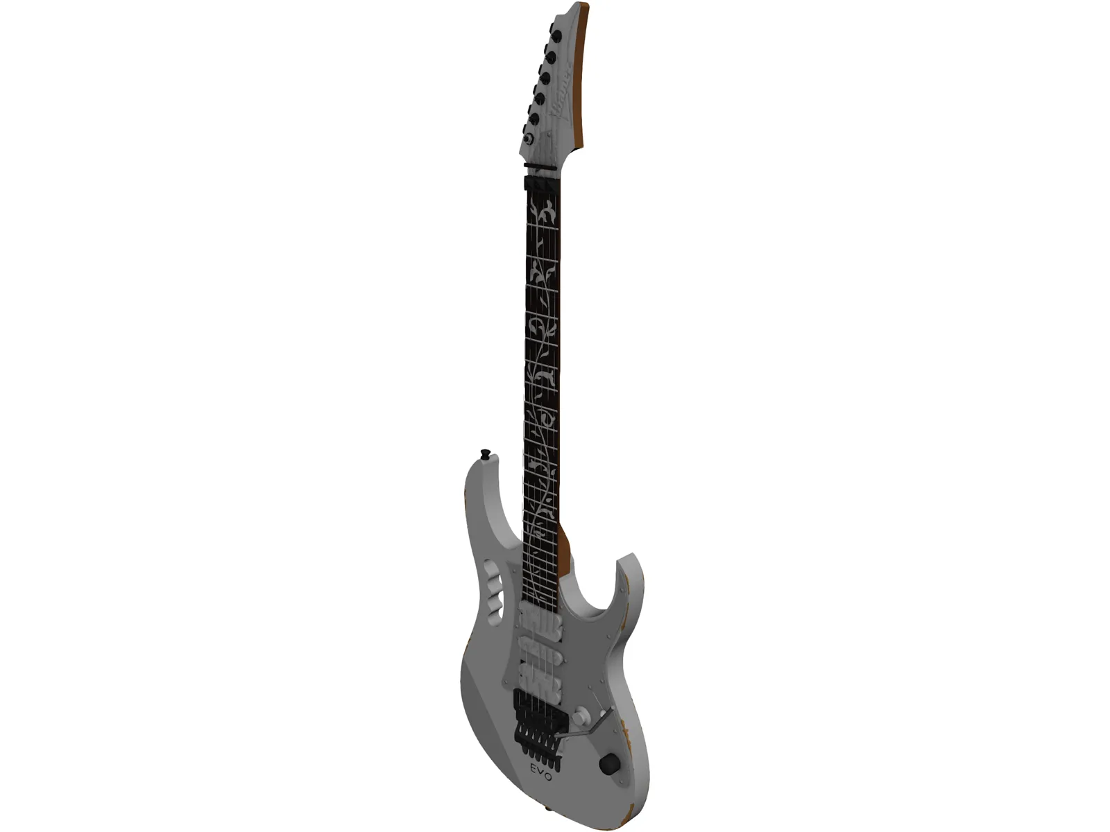 Ibanez JEM 3D Model main preview