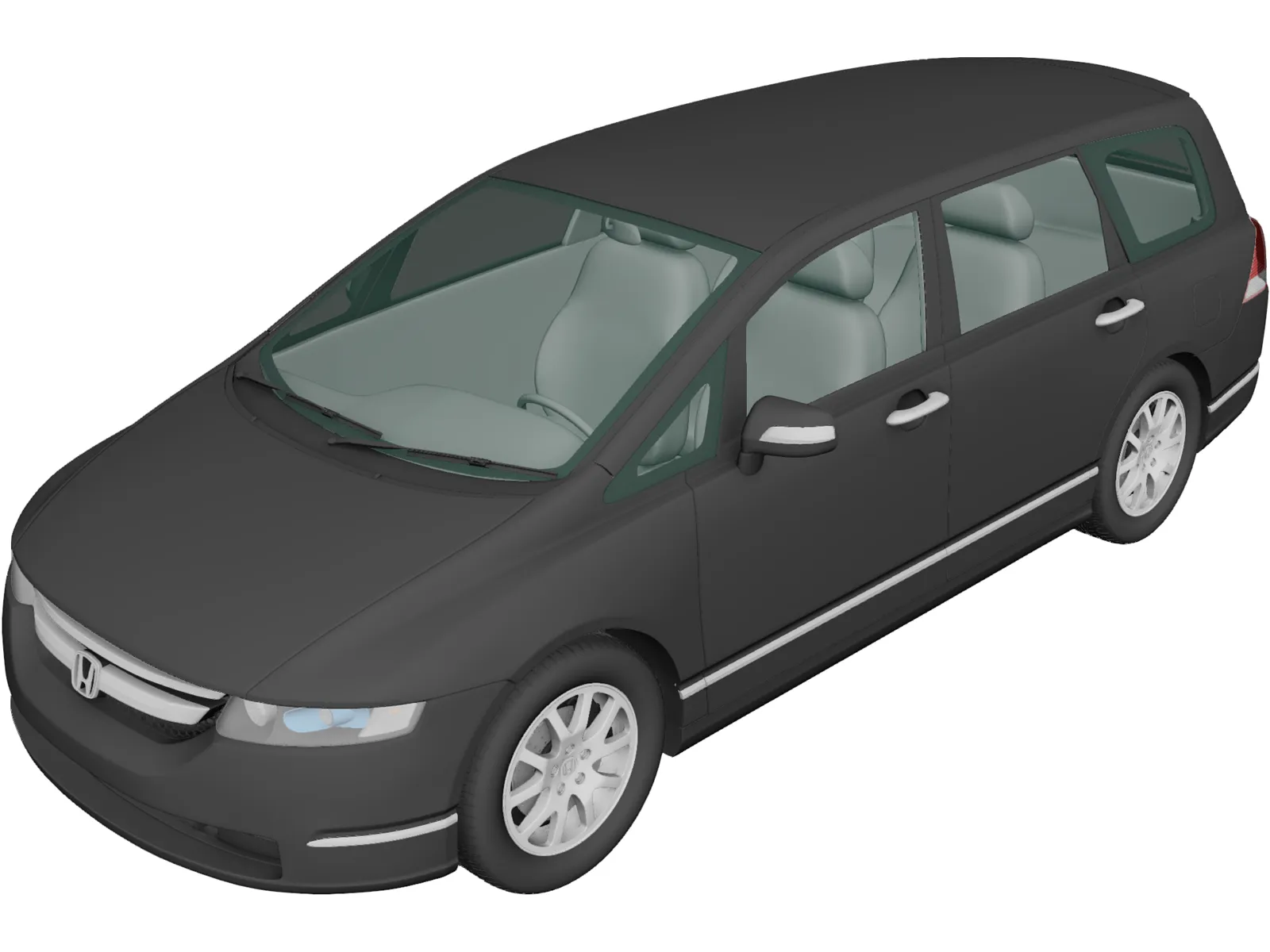 Honda Odyssey (2003) 3D Model main preview