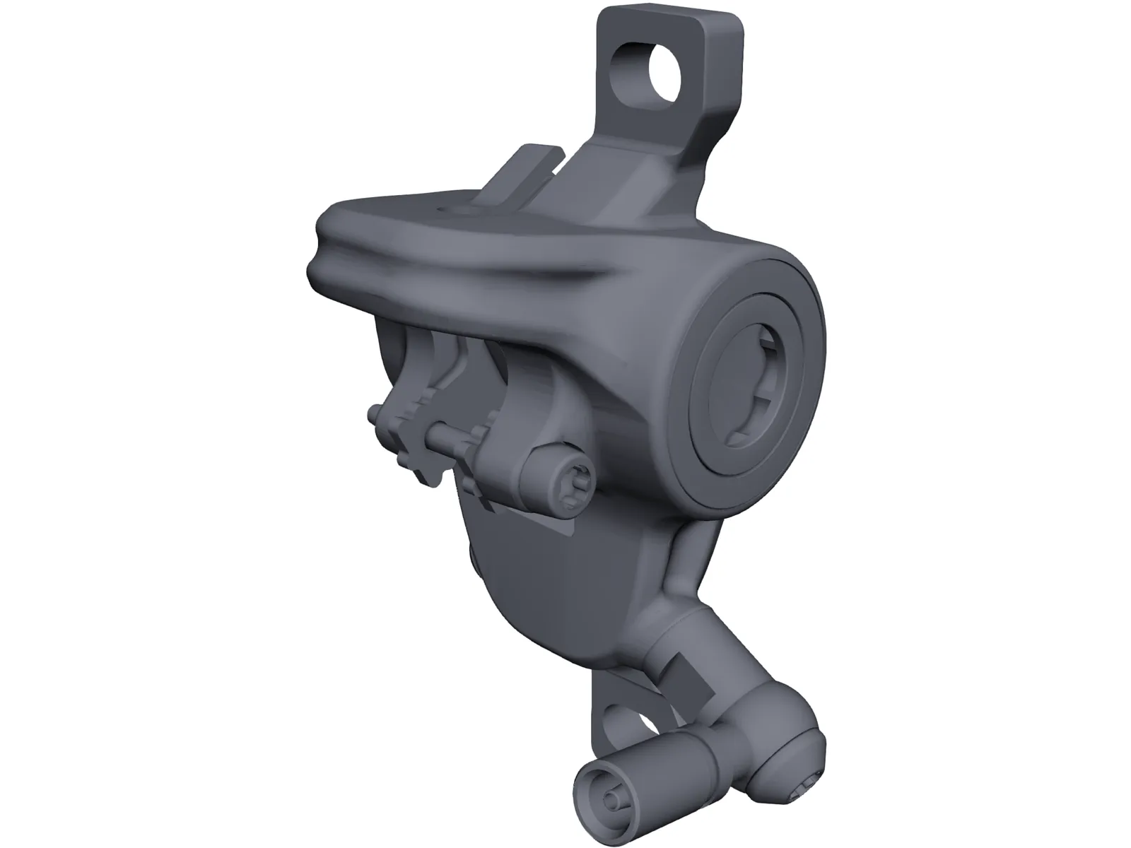 Magura MT4 Brake Caliper 3D Model main preview