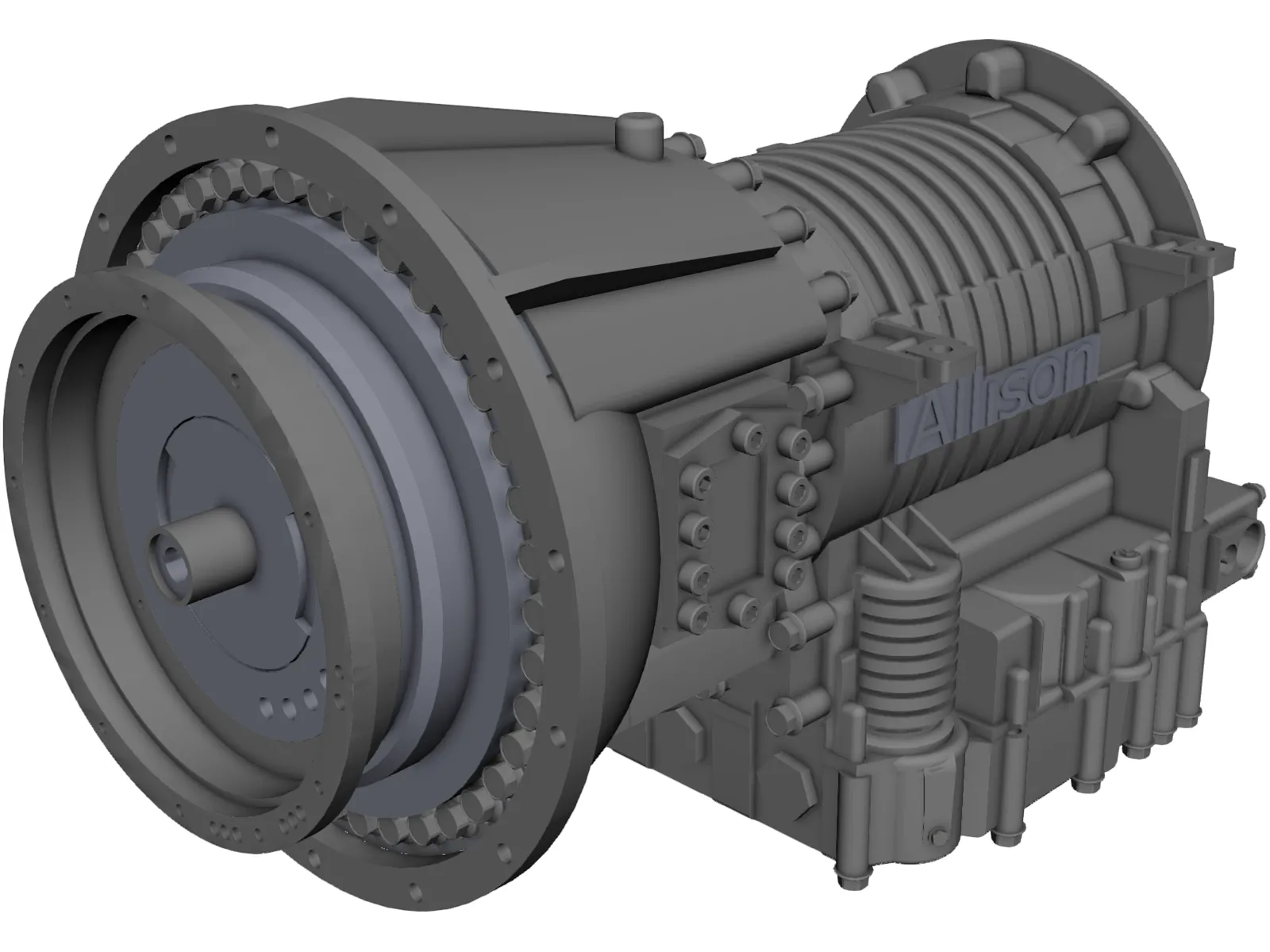 Allison Transmission 3200 3D Model main preview