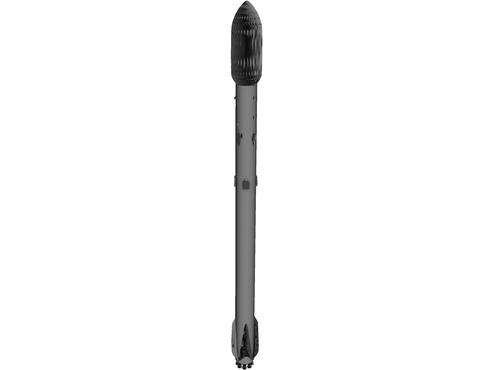 Spacex Falcon 9 3D Model main preview