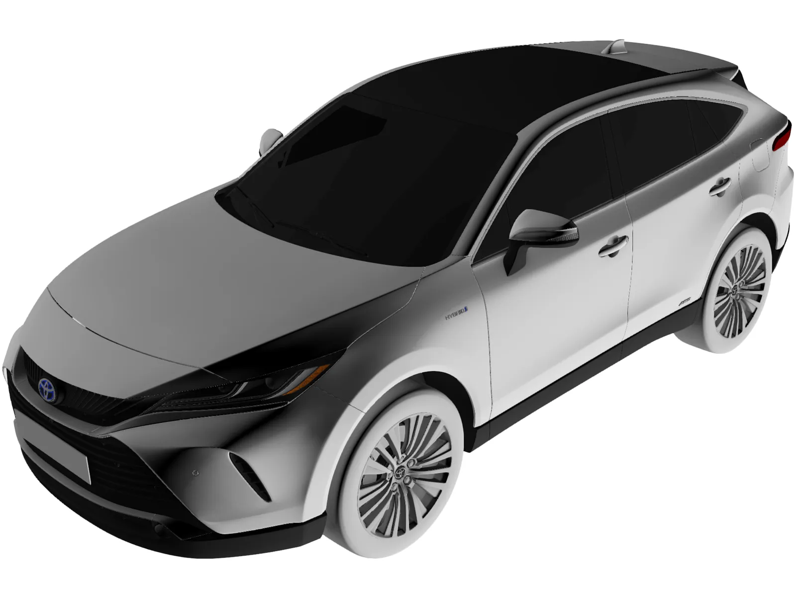 Toyota Venza (2021) 3D Model main preview