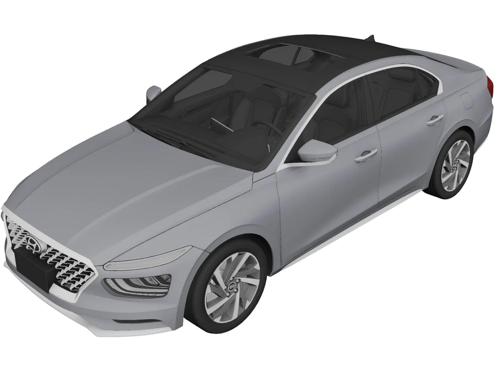 Hyundai Mistra (2021) 3D Model main preview