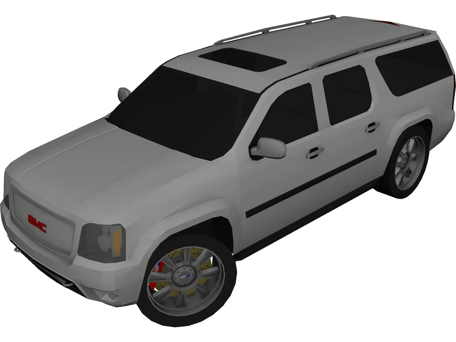 GMC Yukon 3D Model main preview