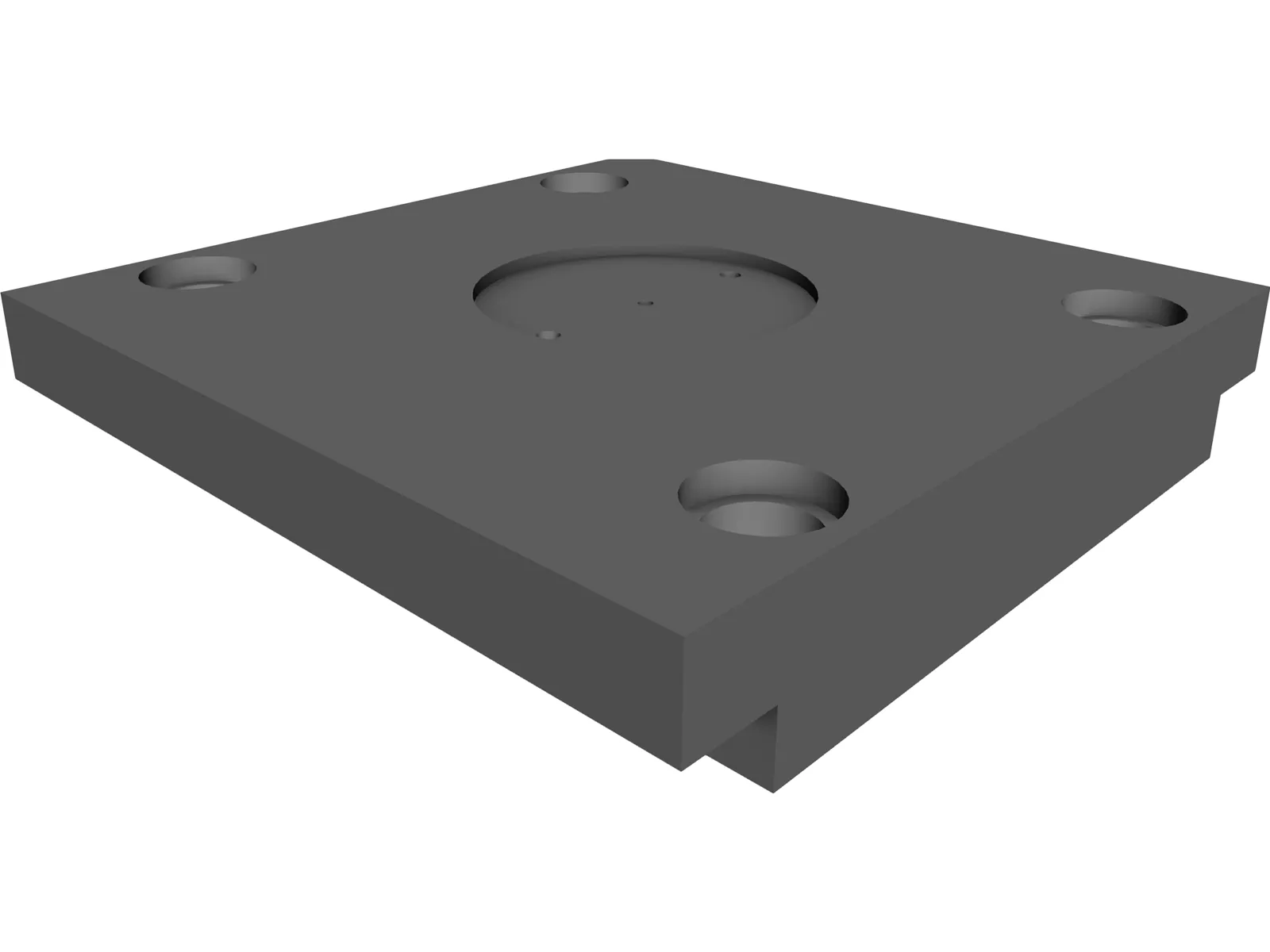 Mould Tool 3D Model main preview